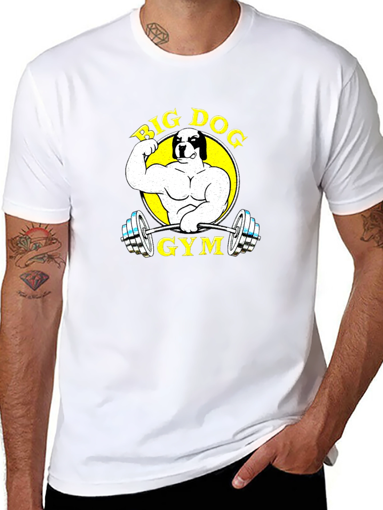Big Dog Gym Black T-Shirt