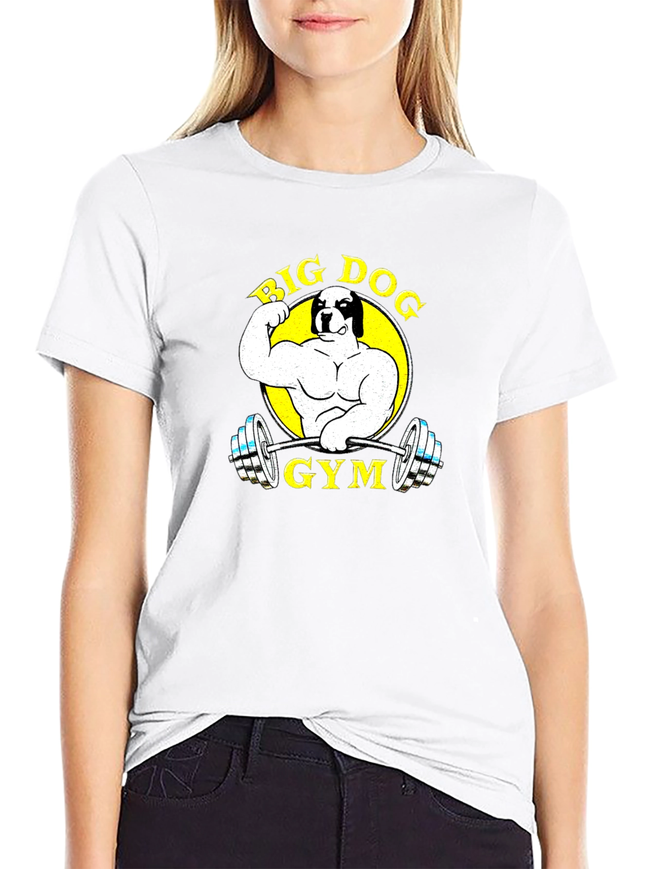 Big Dog Gym Black T-Shirt