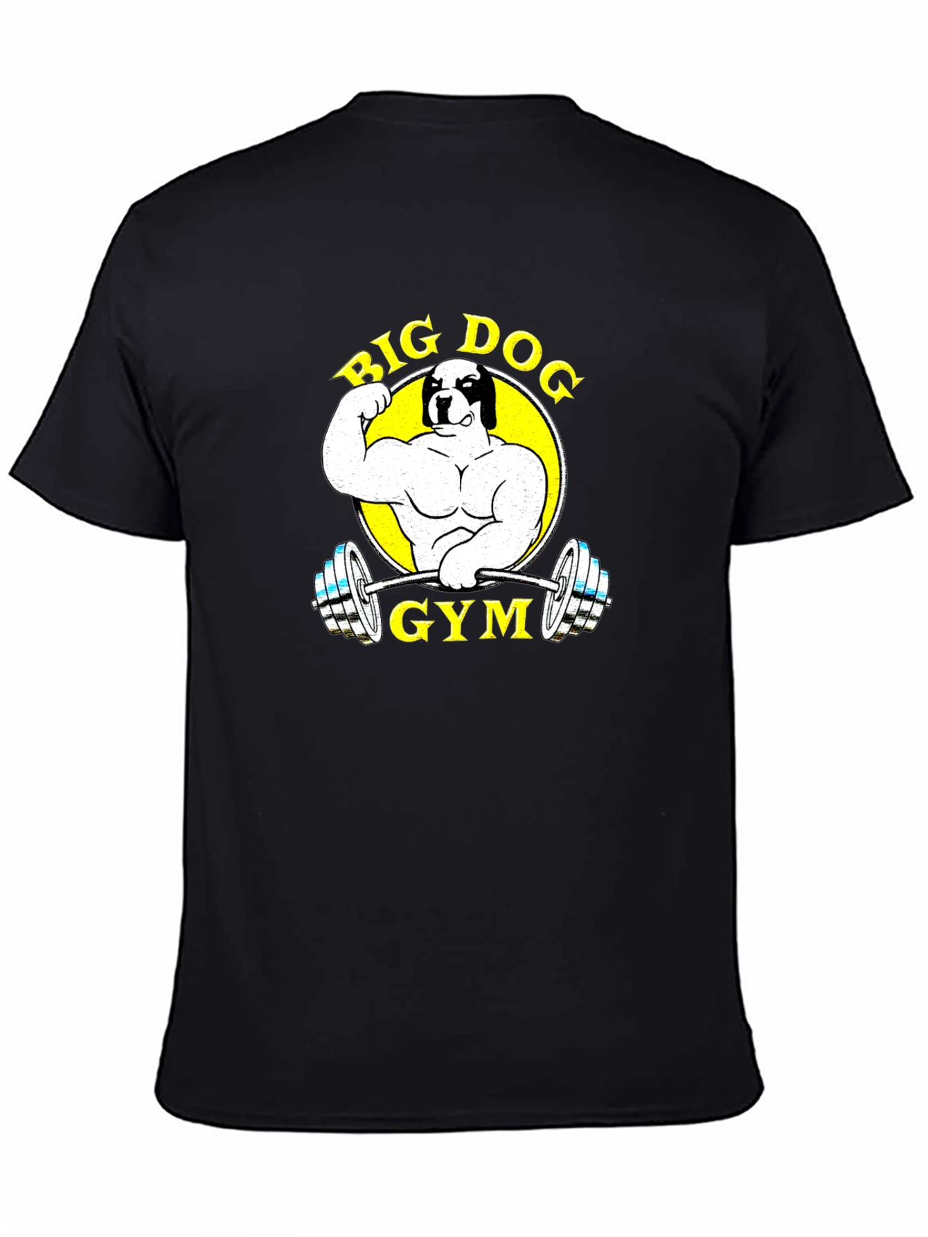 Big Dog Gym Black T-Shirt