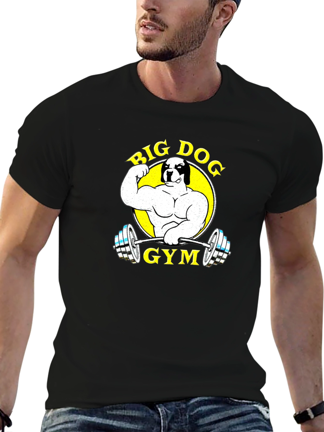 Big Dog Gym Black T-Shirt
