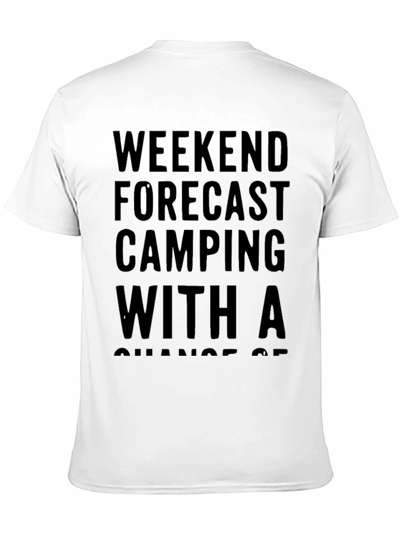 Camping Forecast Graphic Tee