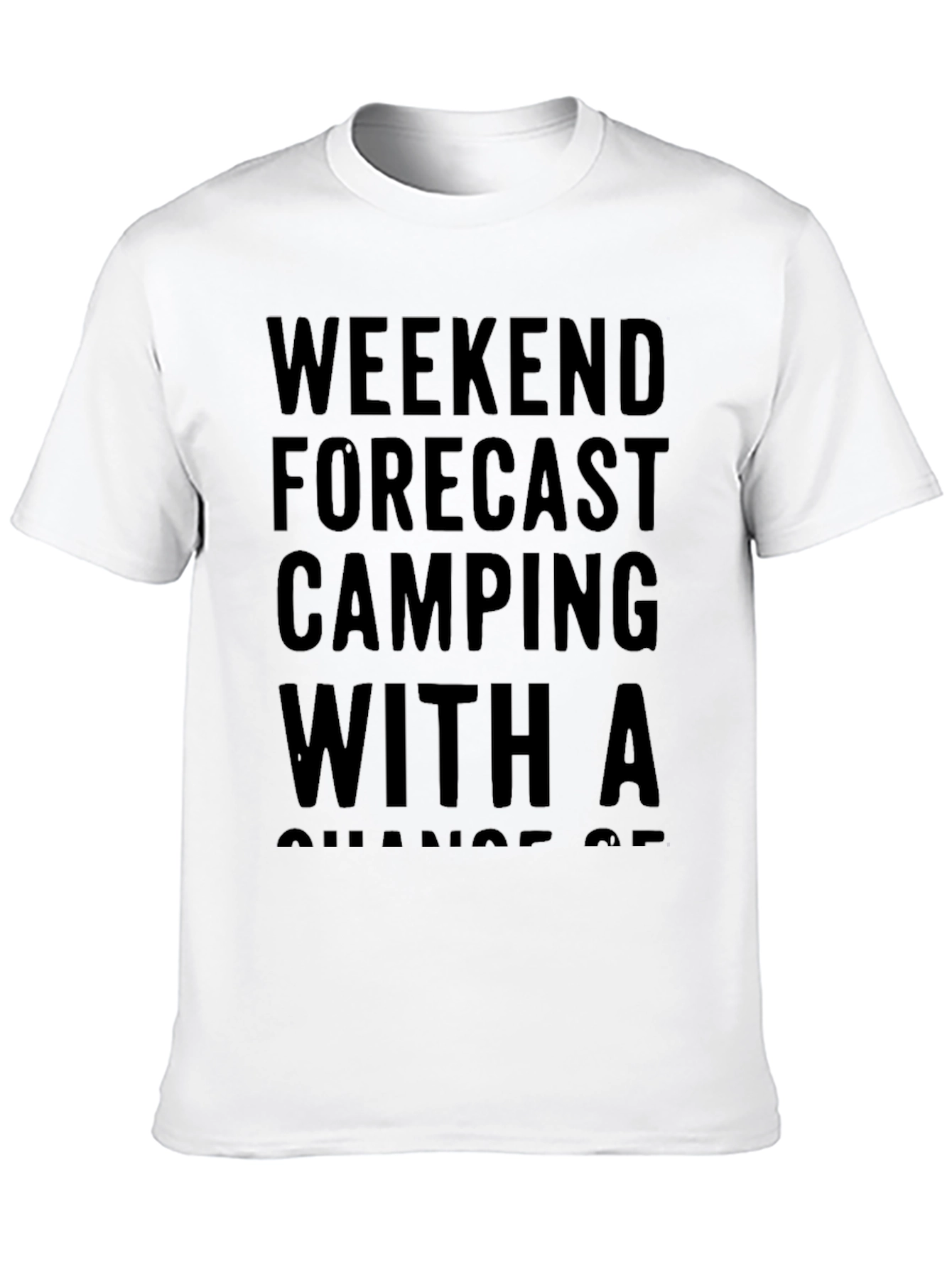 Camping Forecast Graphic Tee