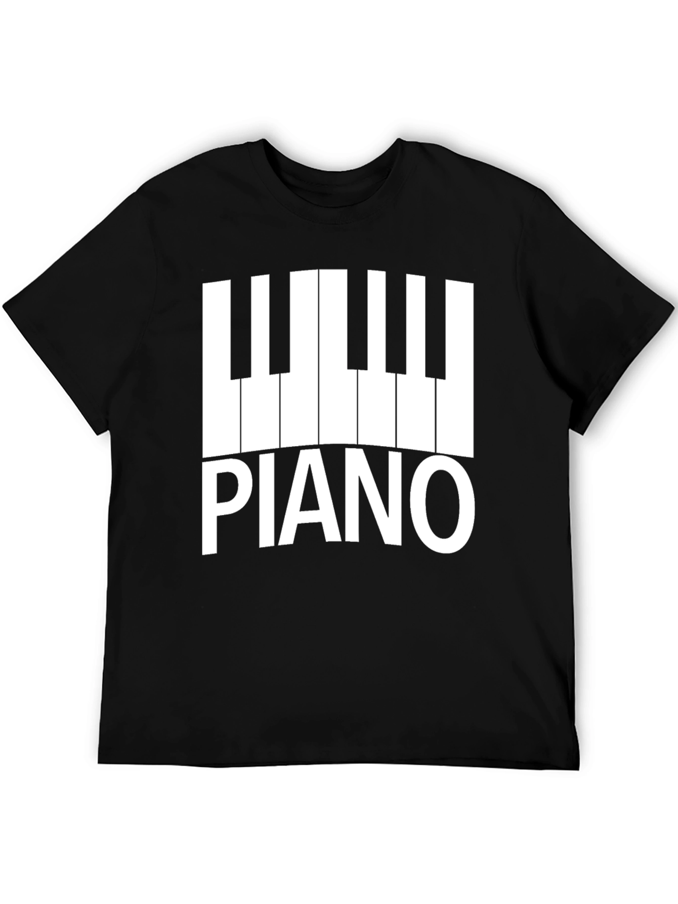 Piano Keyboard T-Shirt - Music Lover Tee
