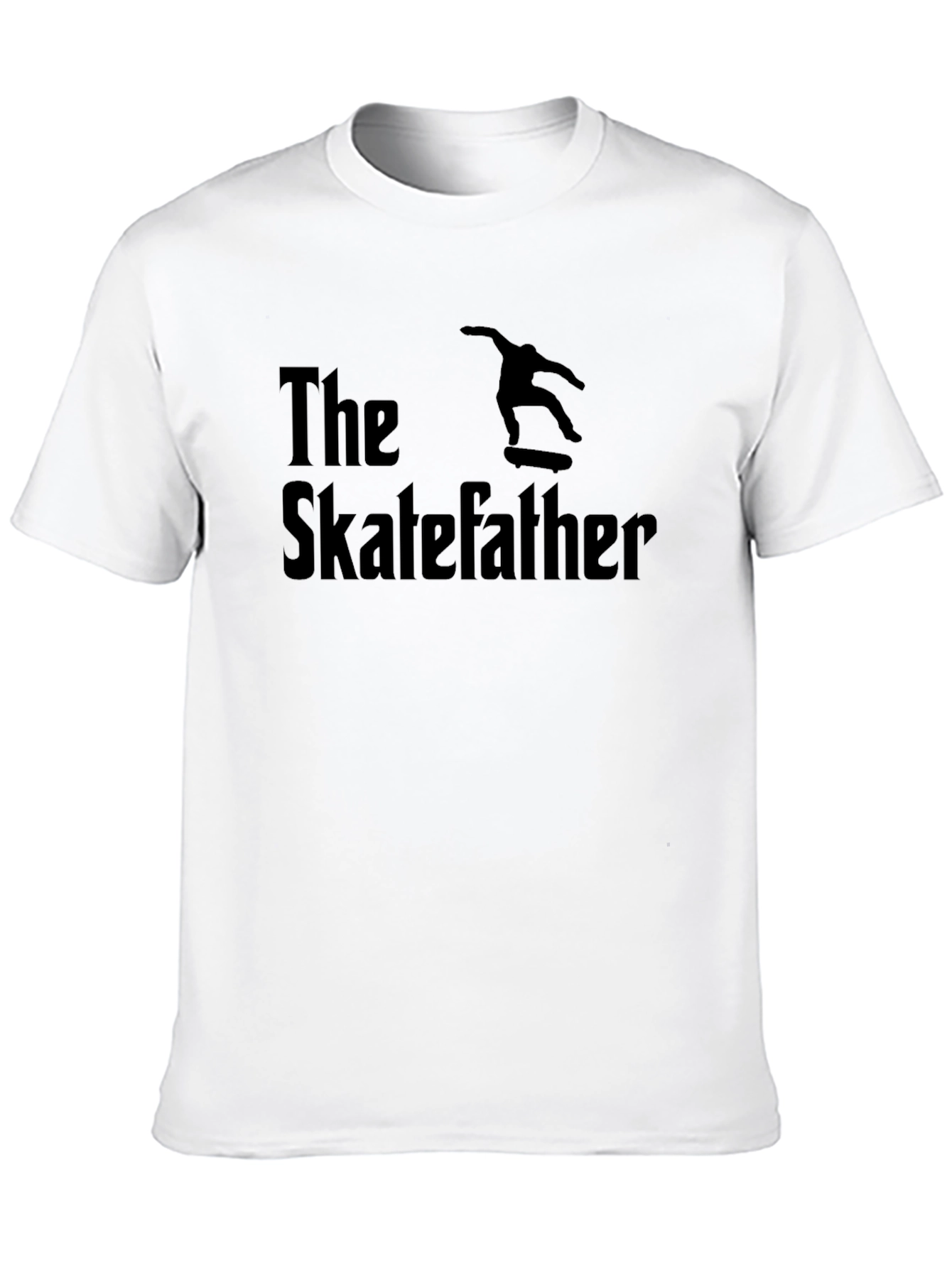 The Skatefather Black Graphic T-Shirt