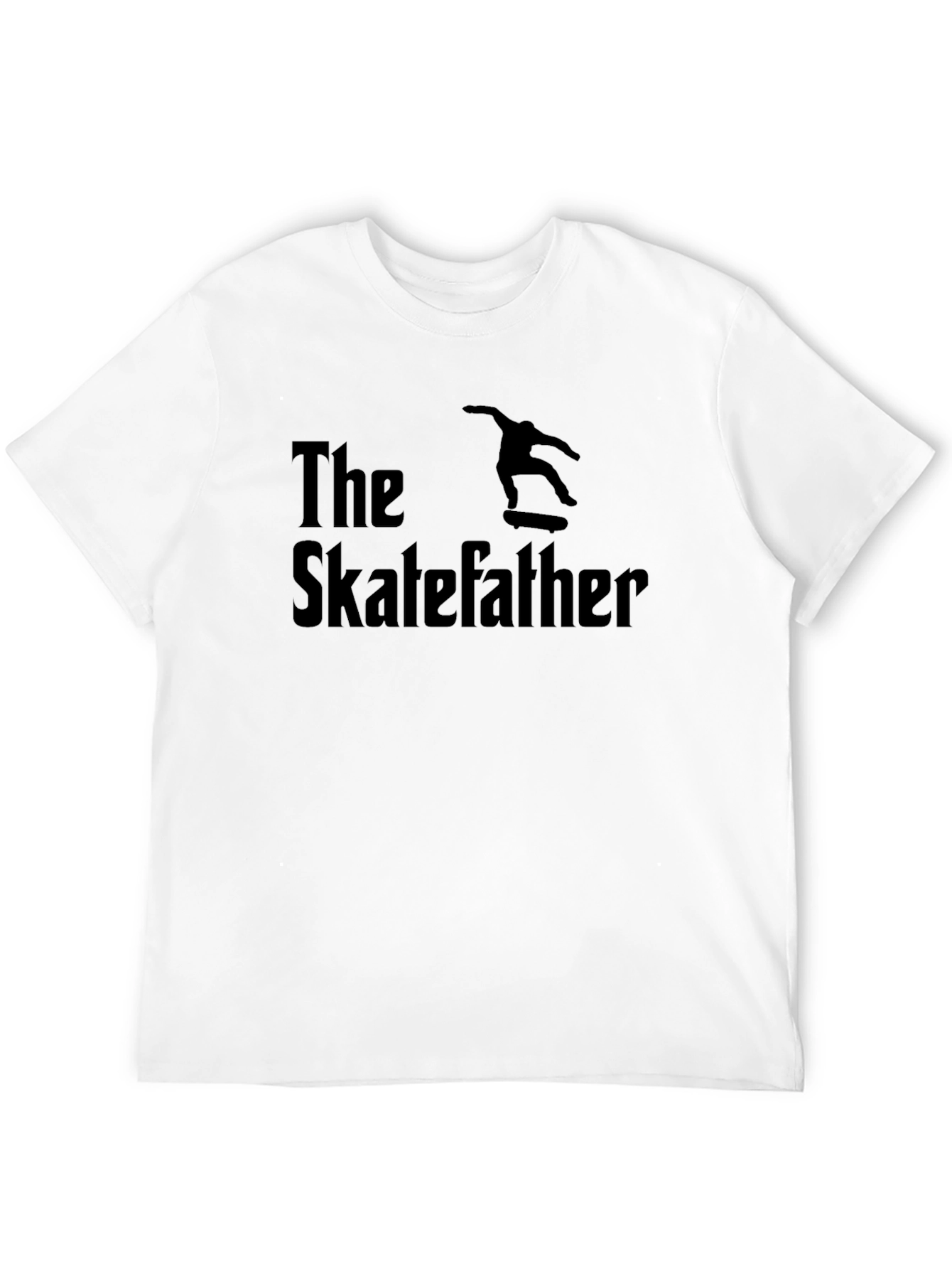 The Skatefather Black Graphic T-Shirt