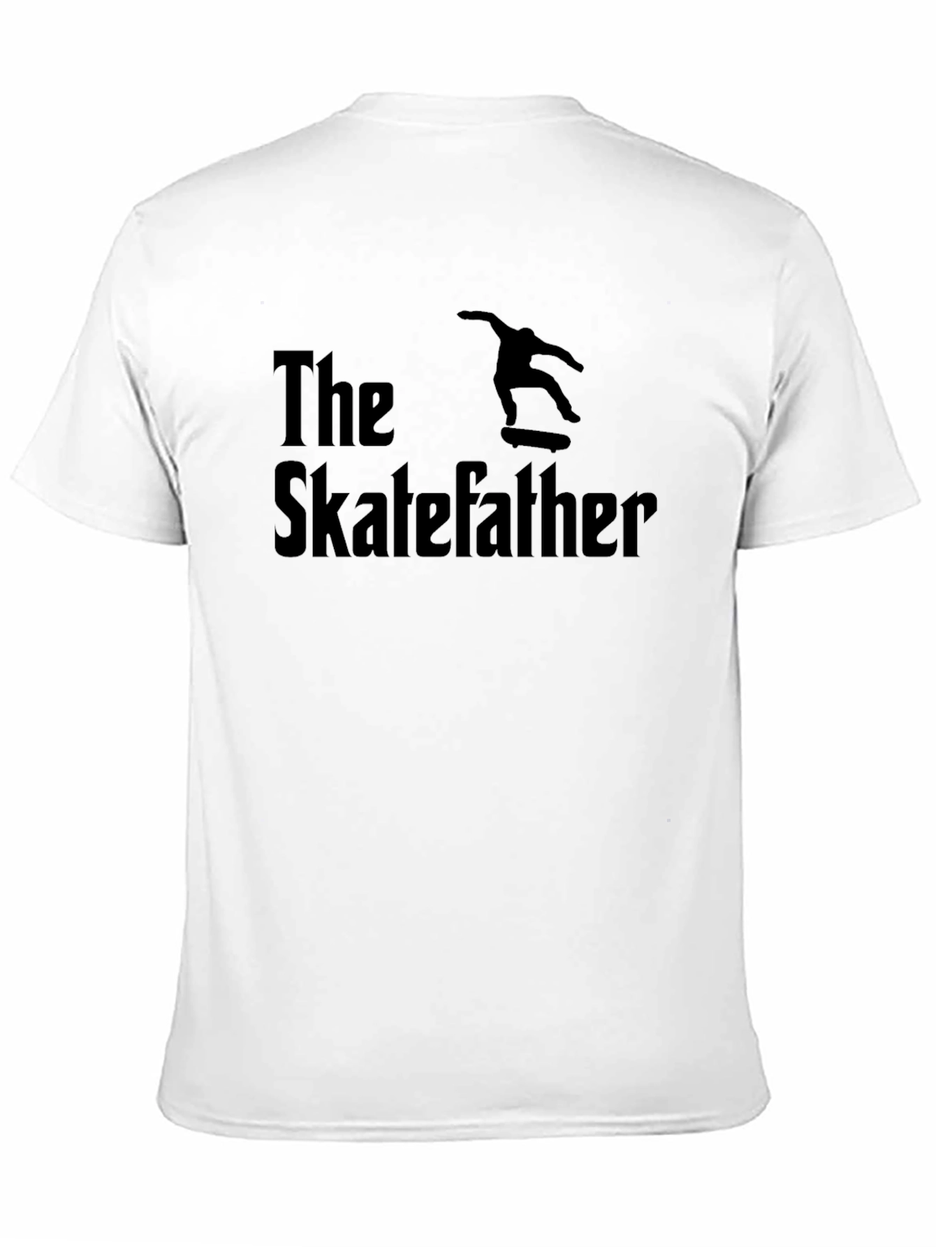 The Skatefather Black Graphic T-Shirt
