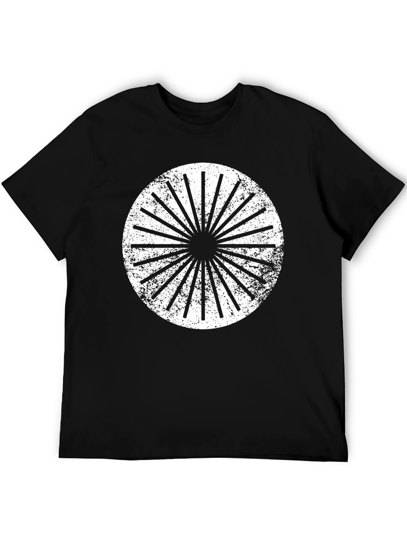 Distressed Sunburst Graphic Tee