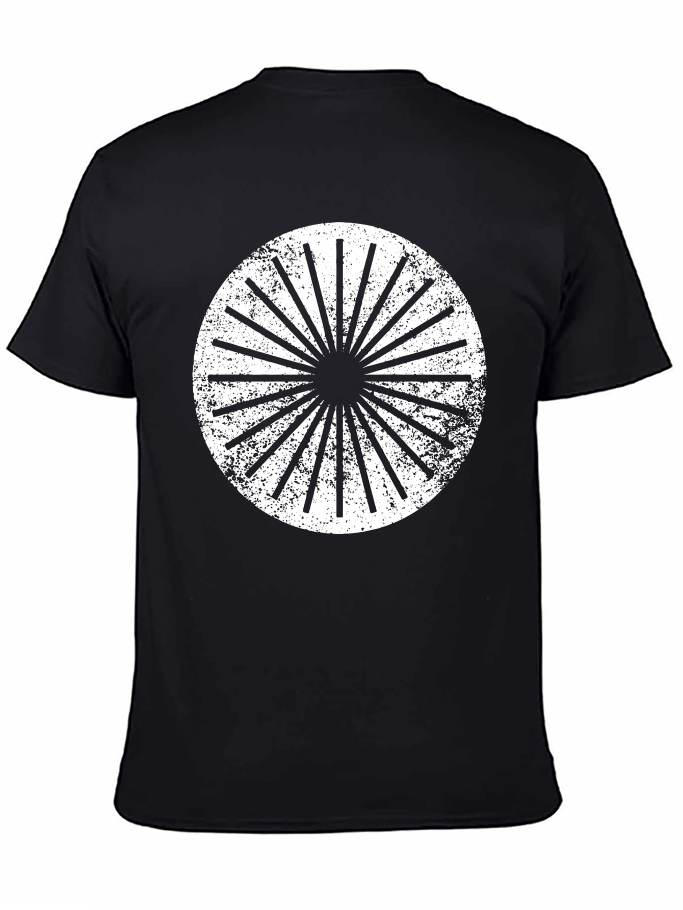 Distressed Sunburst Graphic Tee
