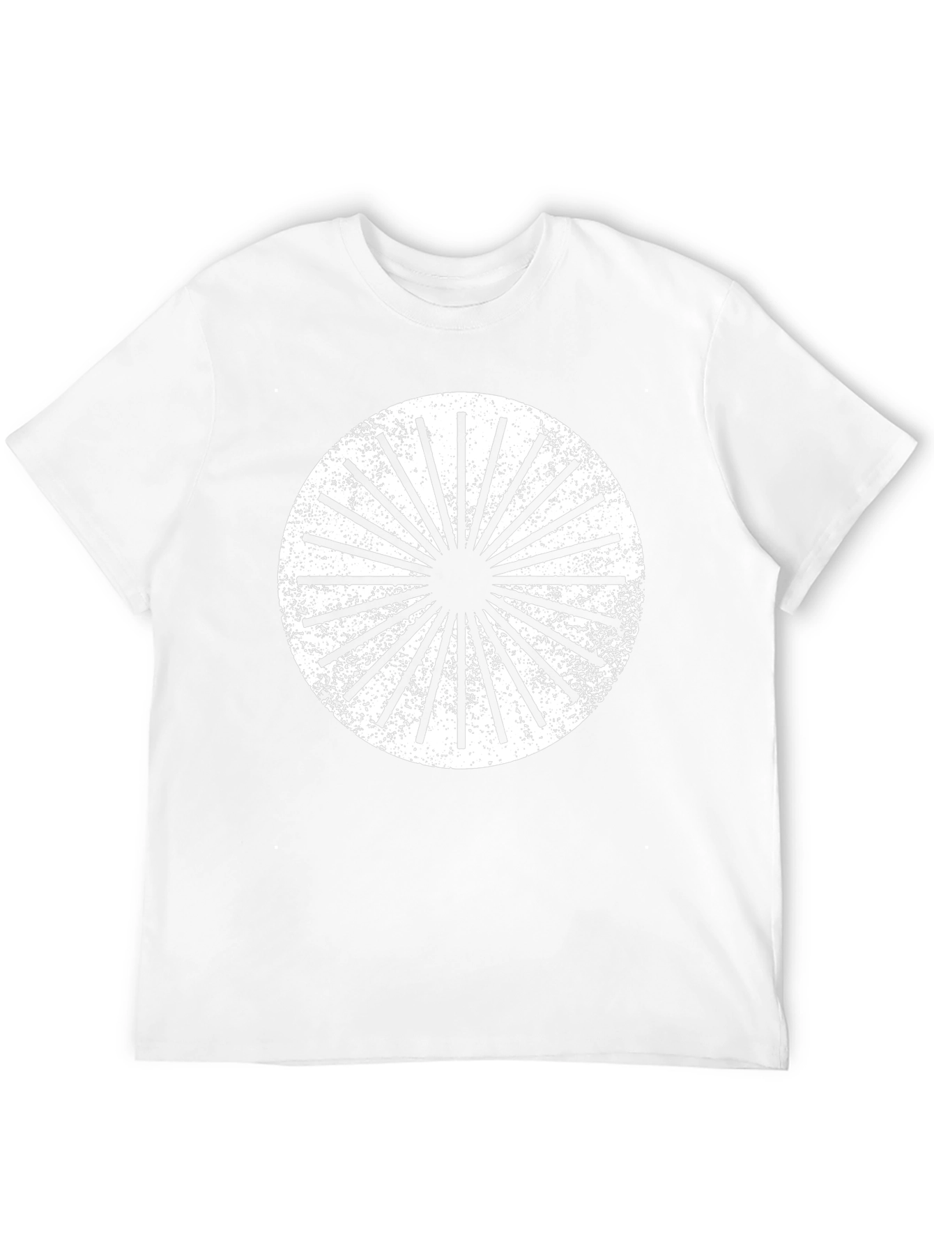 Distressed Sunburst Graphic Tee