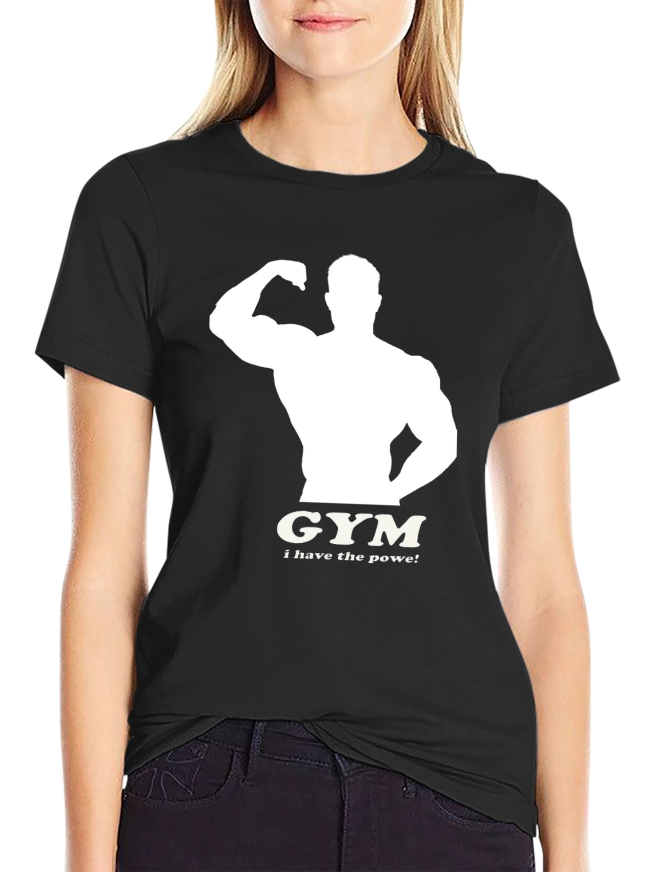 Gym Muscle T-Shirt - I Have the Power!