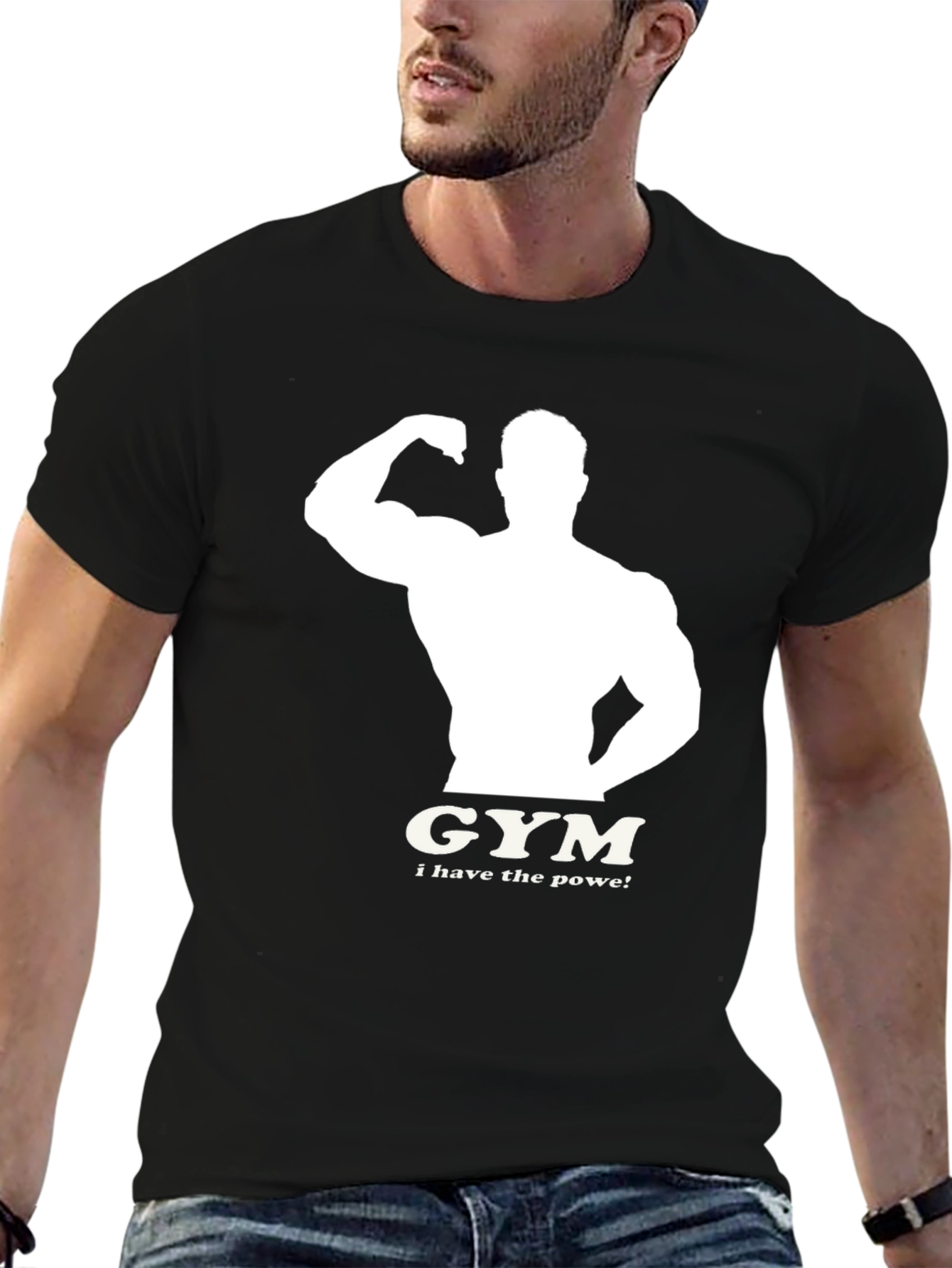 Gym Muscle T-Shirt - I Have the Power!