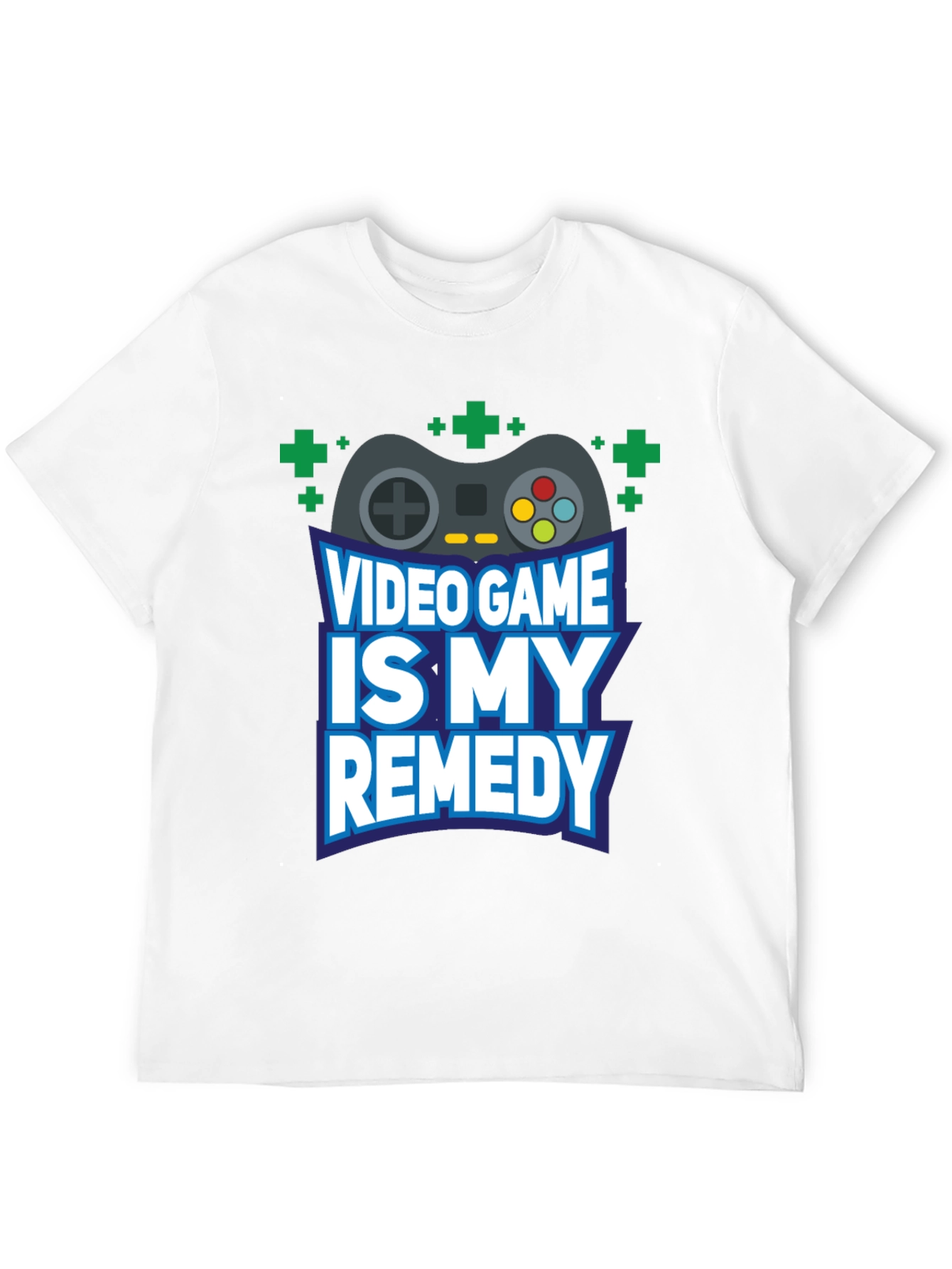 Video Game Remedy Black Graphic Tee