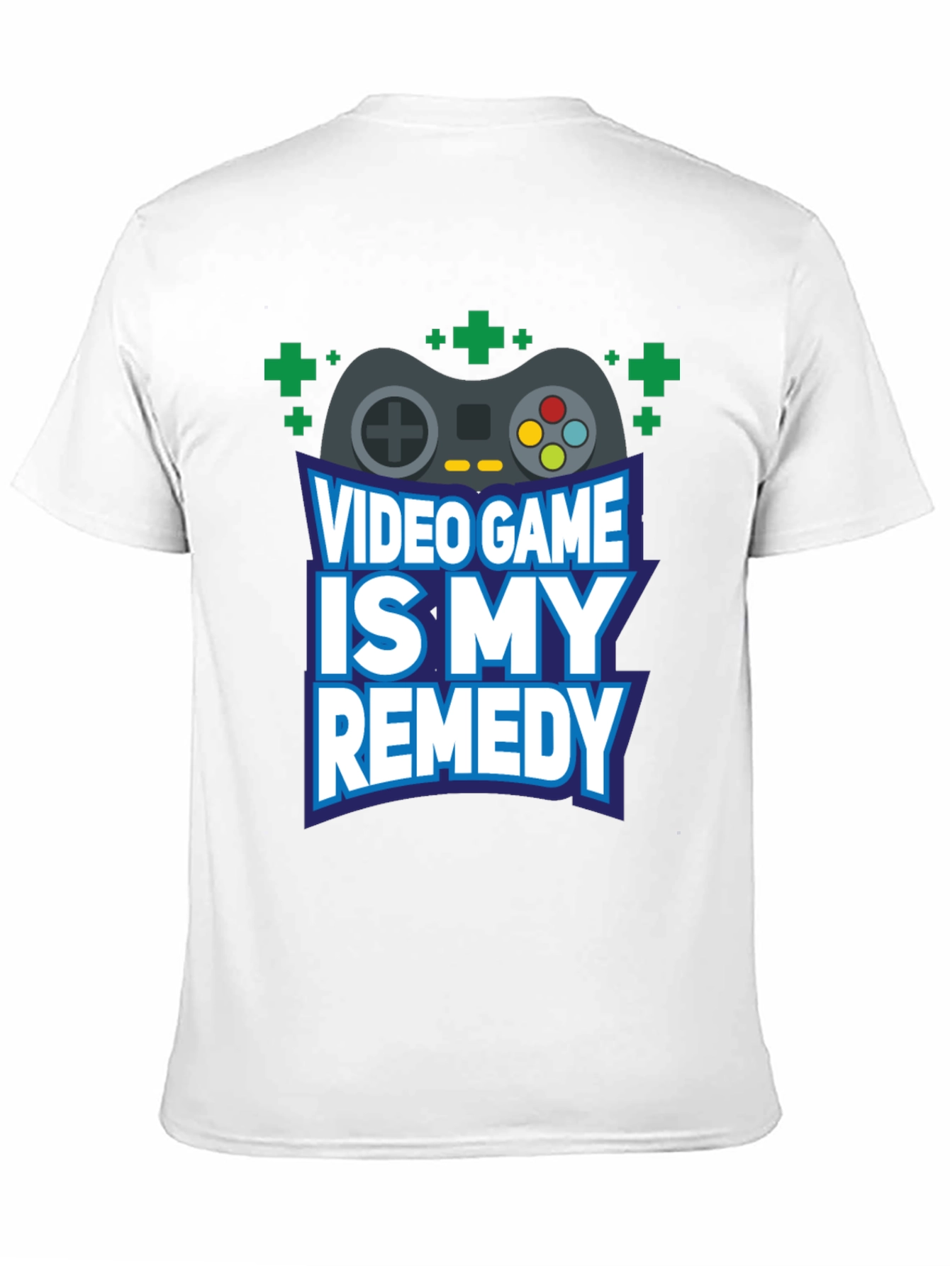 Video Game Remedy Black Graphic Tee