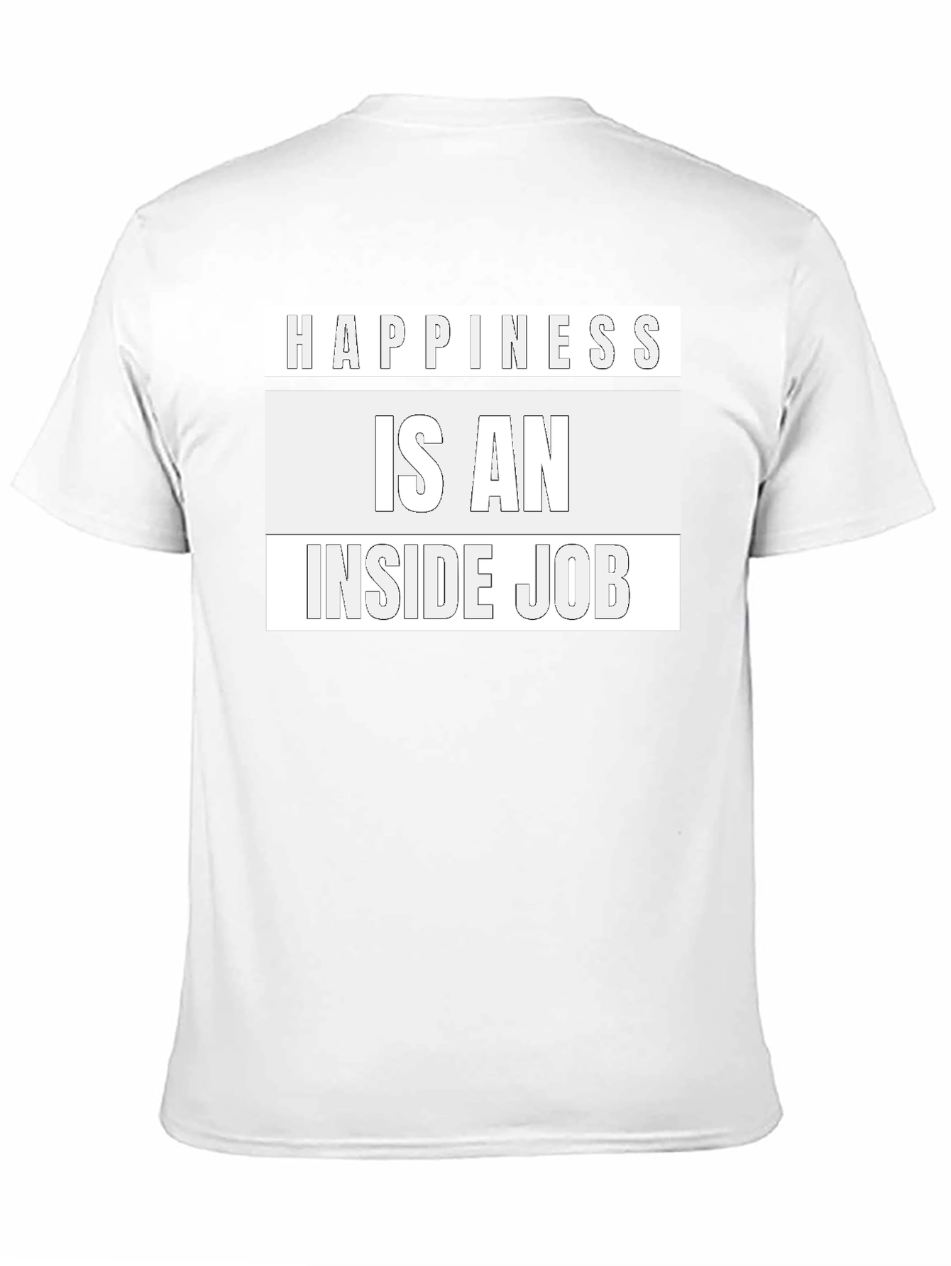 Happiness Inside Job Graphic Tee