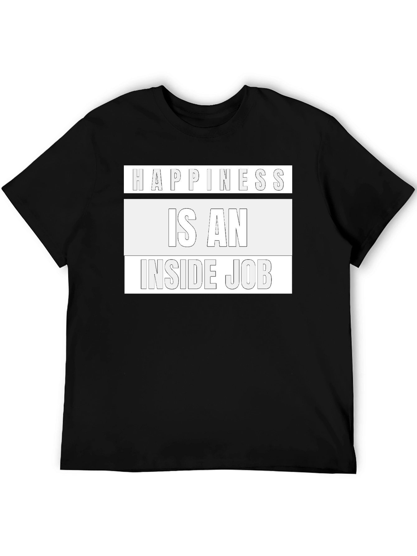 Happiness Inside Job Graphic Tee