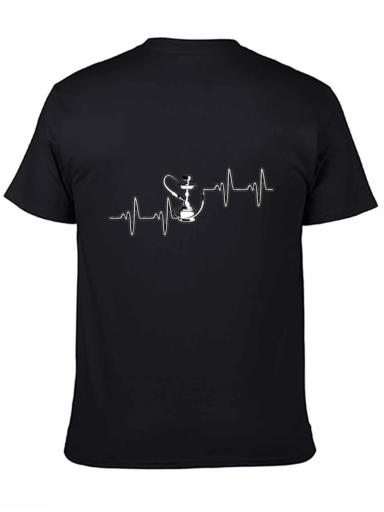 Hookah Heartbeat T-Shirt - Smokers Pulse