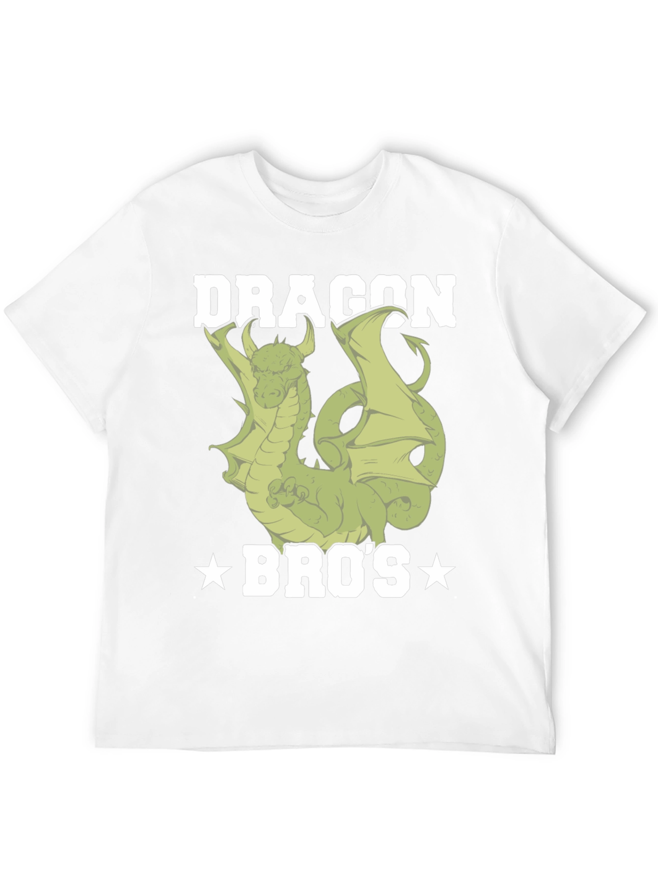 Dragon Bros Graphic Tee - Cool Dragon Design