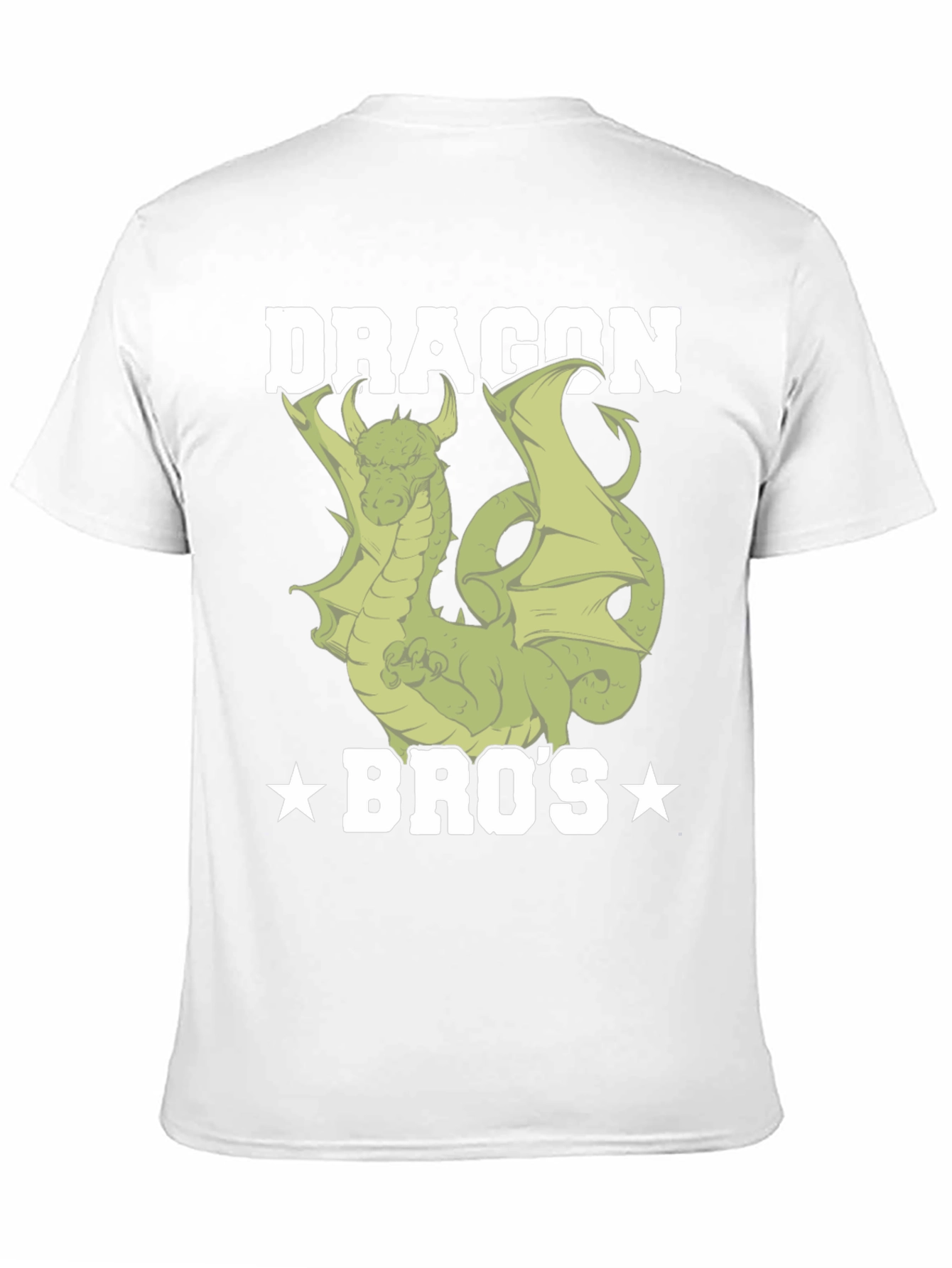 Dragon Bros Graphic Tee - Cool Dragon Design