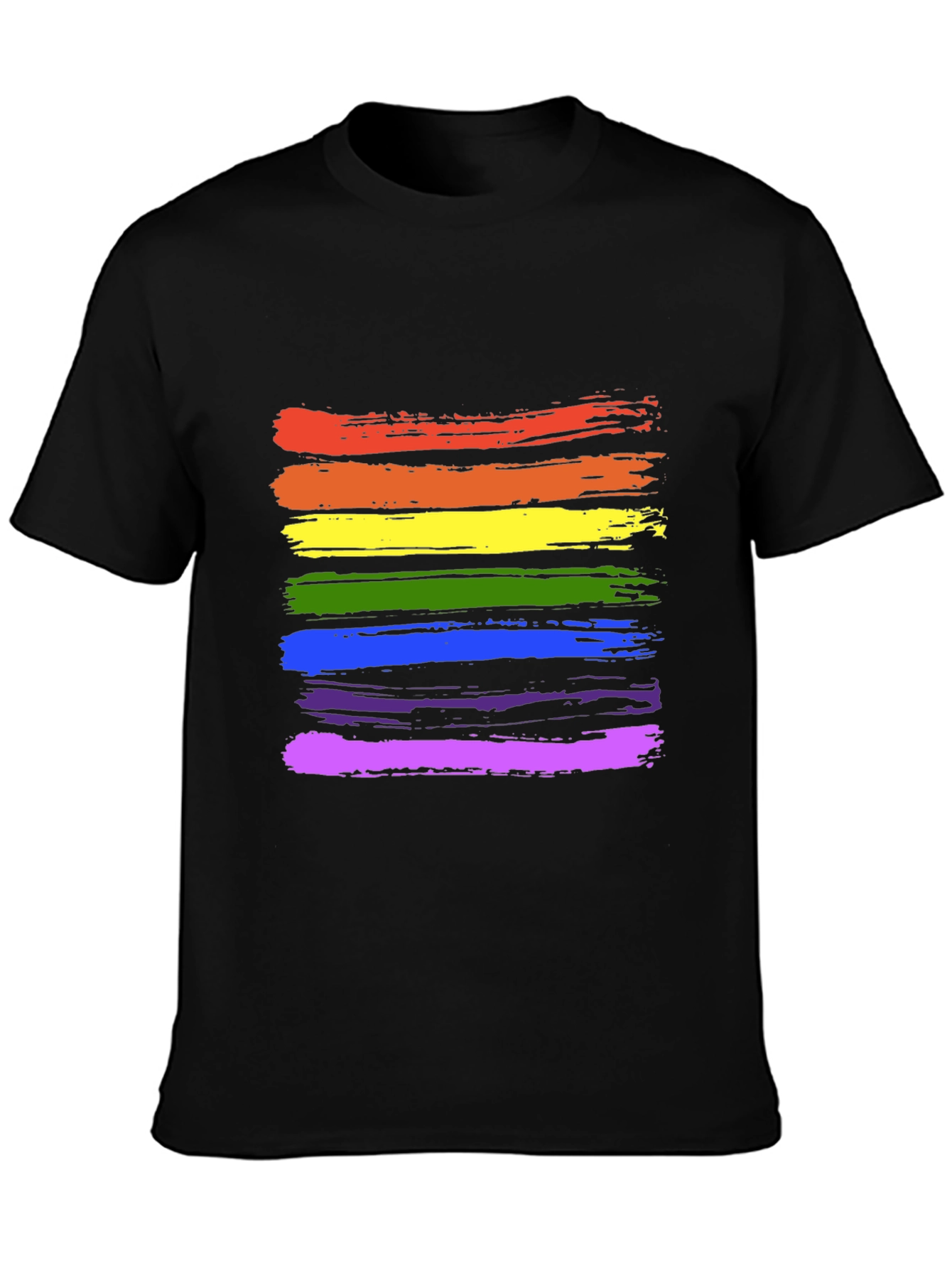 Rainbow Pride Brushstroke T-Shirt