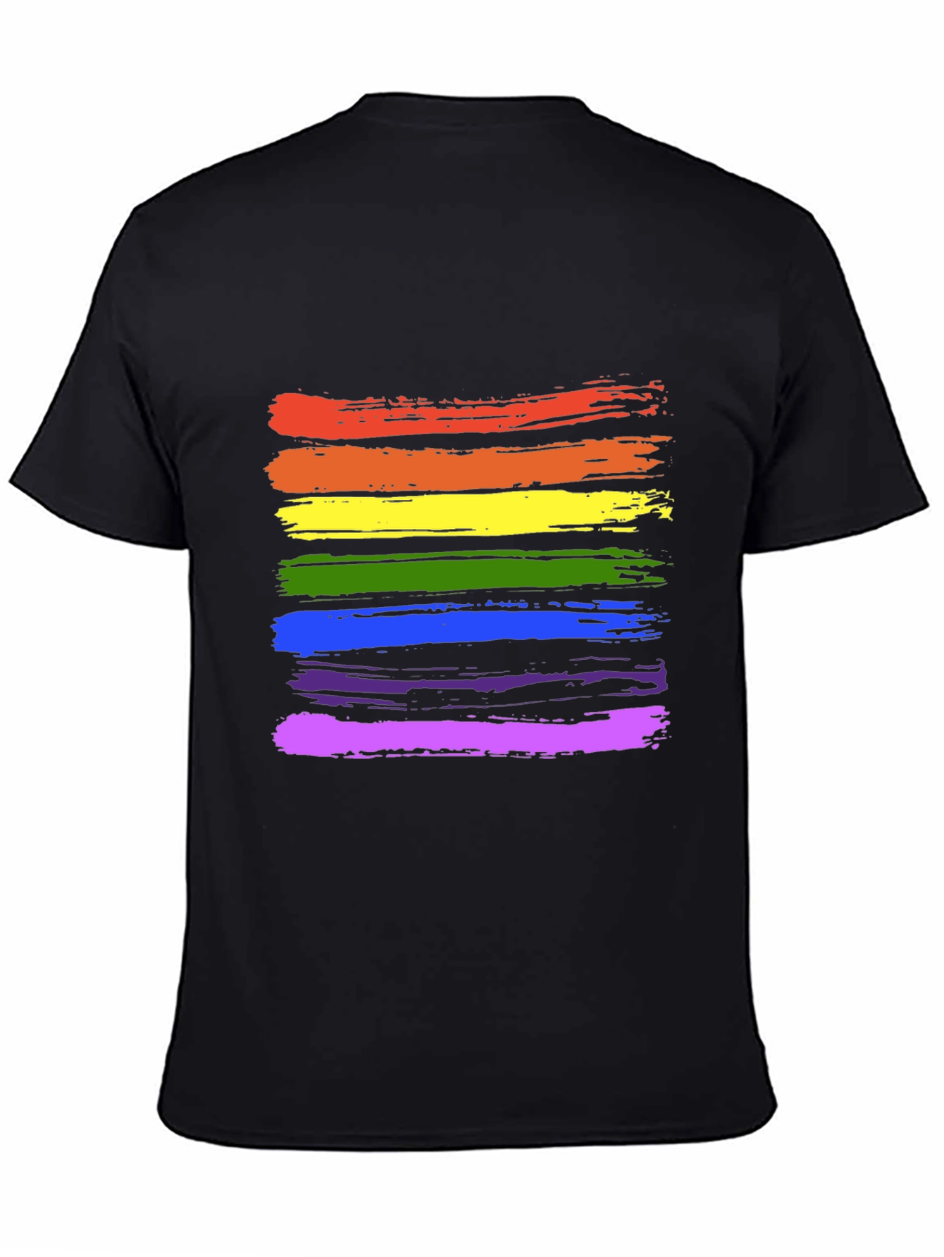 Rainbow Pride Brushstroke T-Shirt