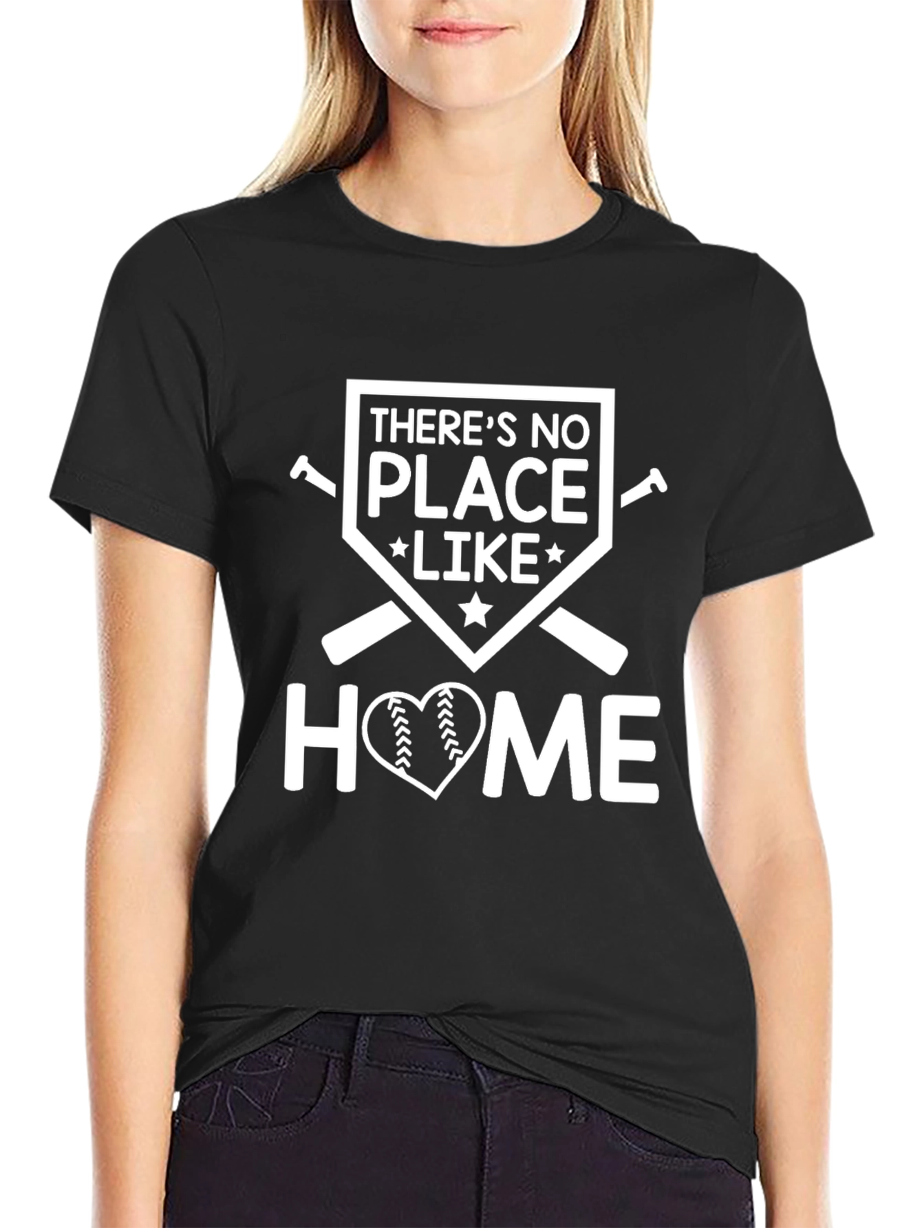 Baseball Lover T-Shirt: Theres No Place Like Home