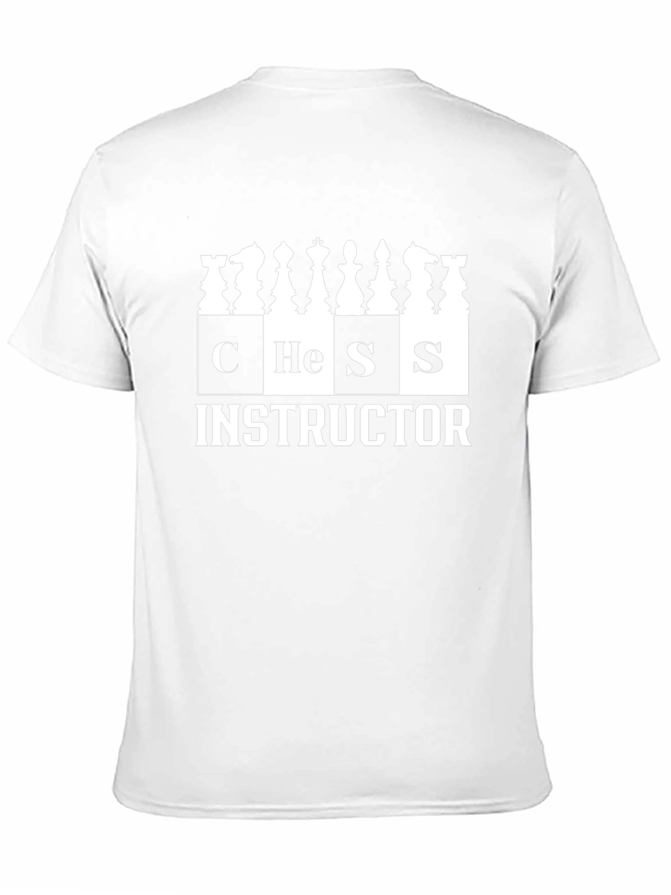 Chess Instructor Black T-Shirt