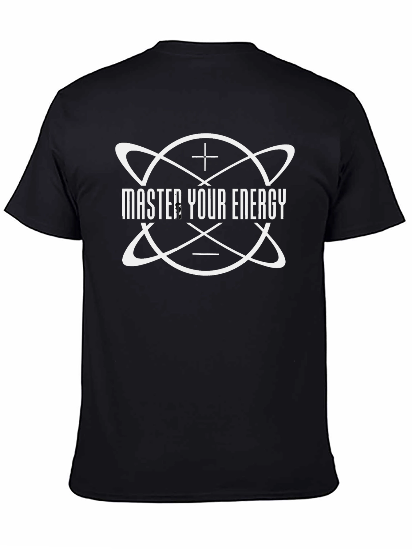 Master Your Energy Graphic T-Shirt - Black