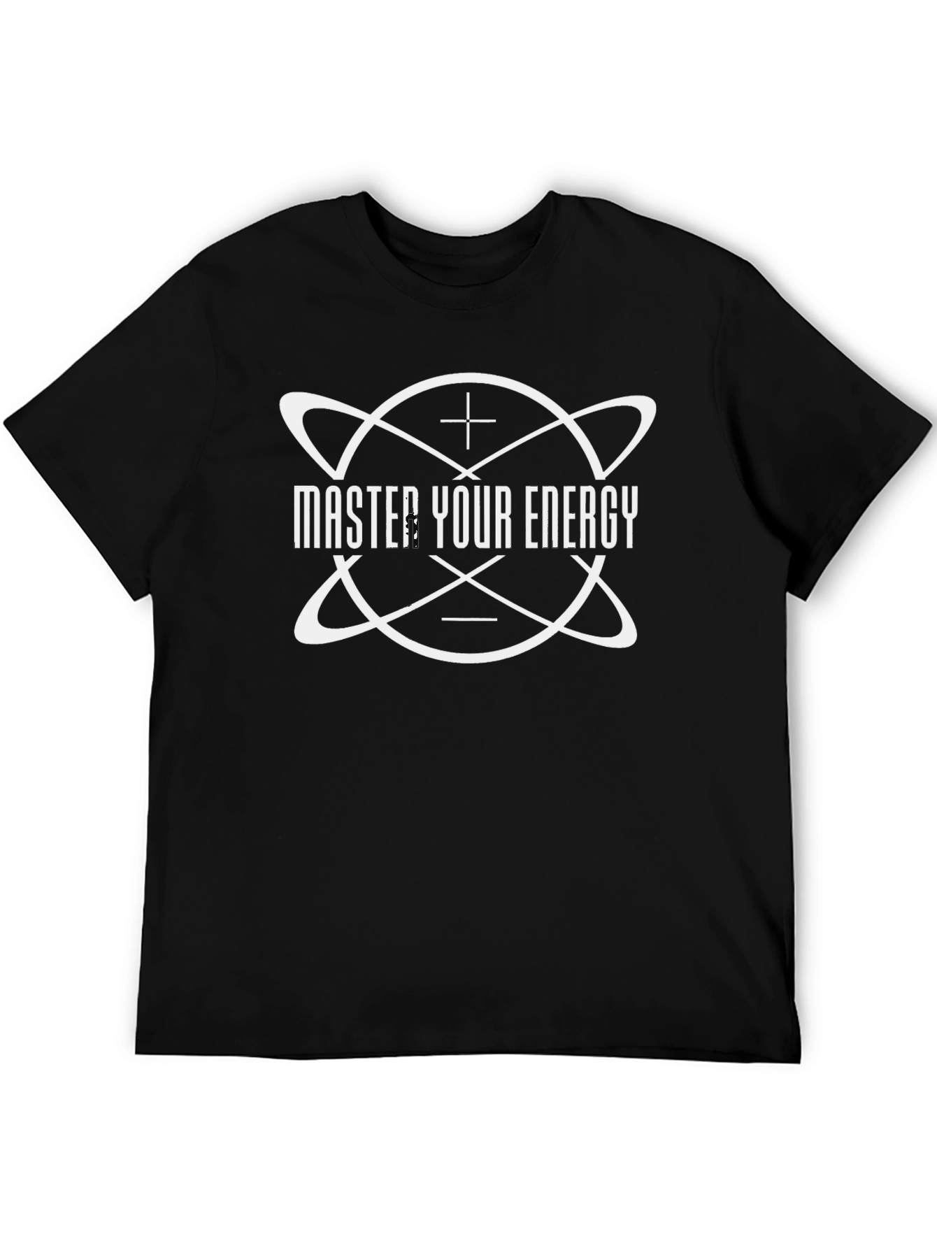 Master Your Energy Graphic T-Shirt - Black