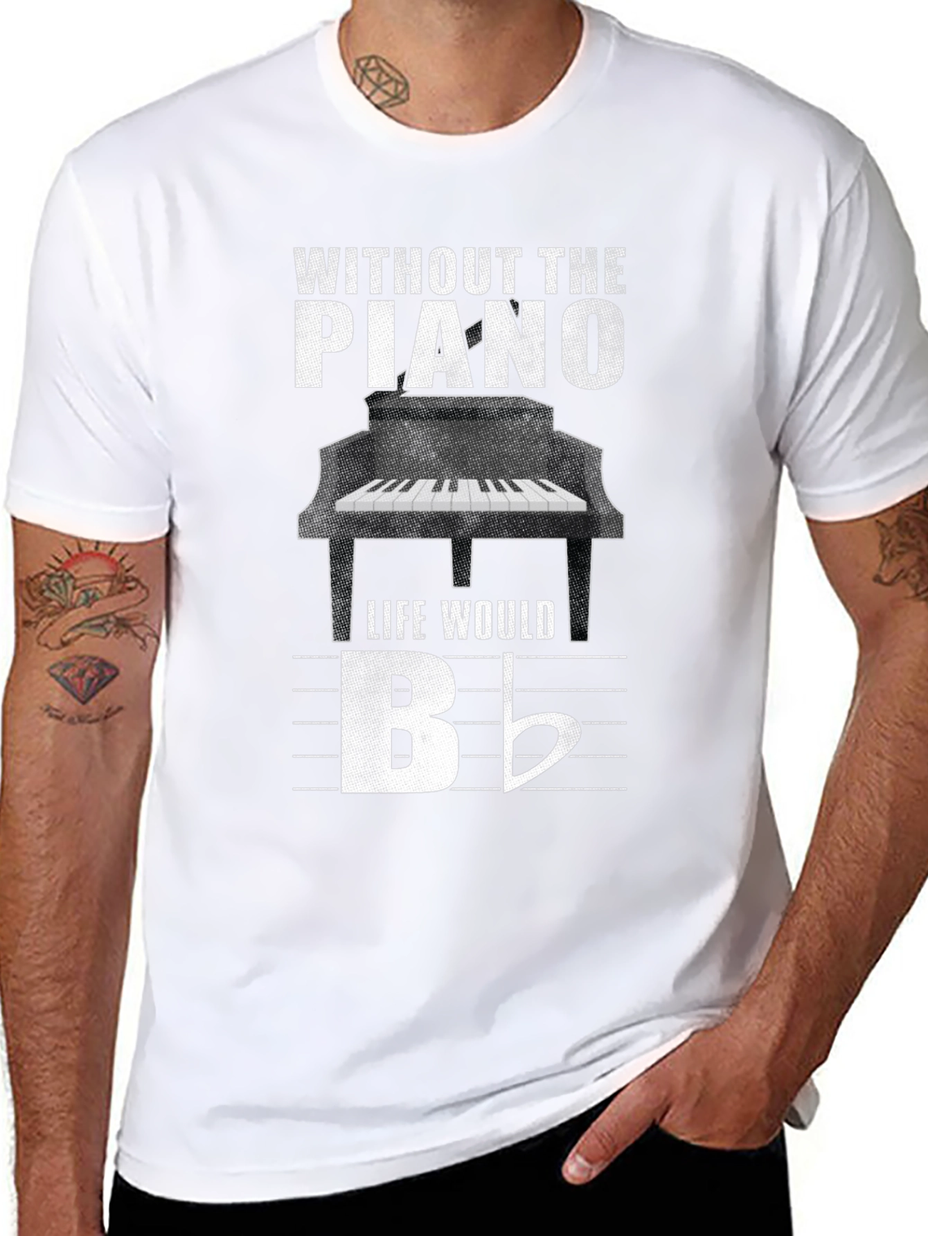 Piano Music Lover T-Shirt