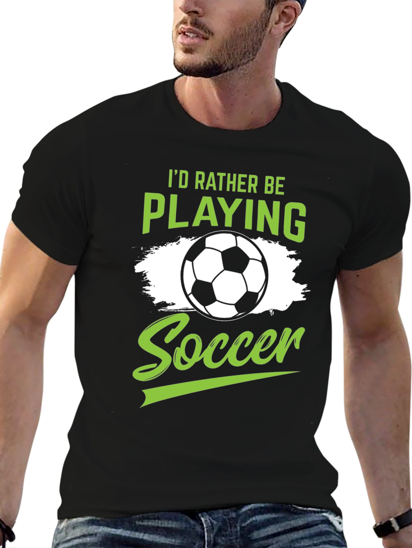 Id Rather Be Playing Soccer T-Shirt