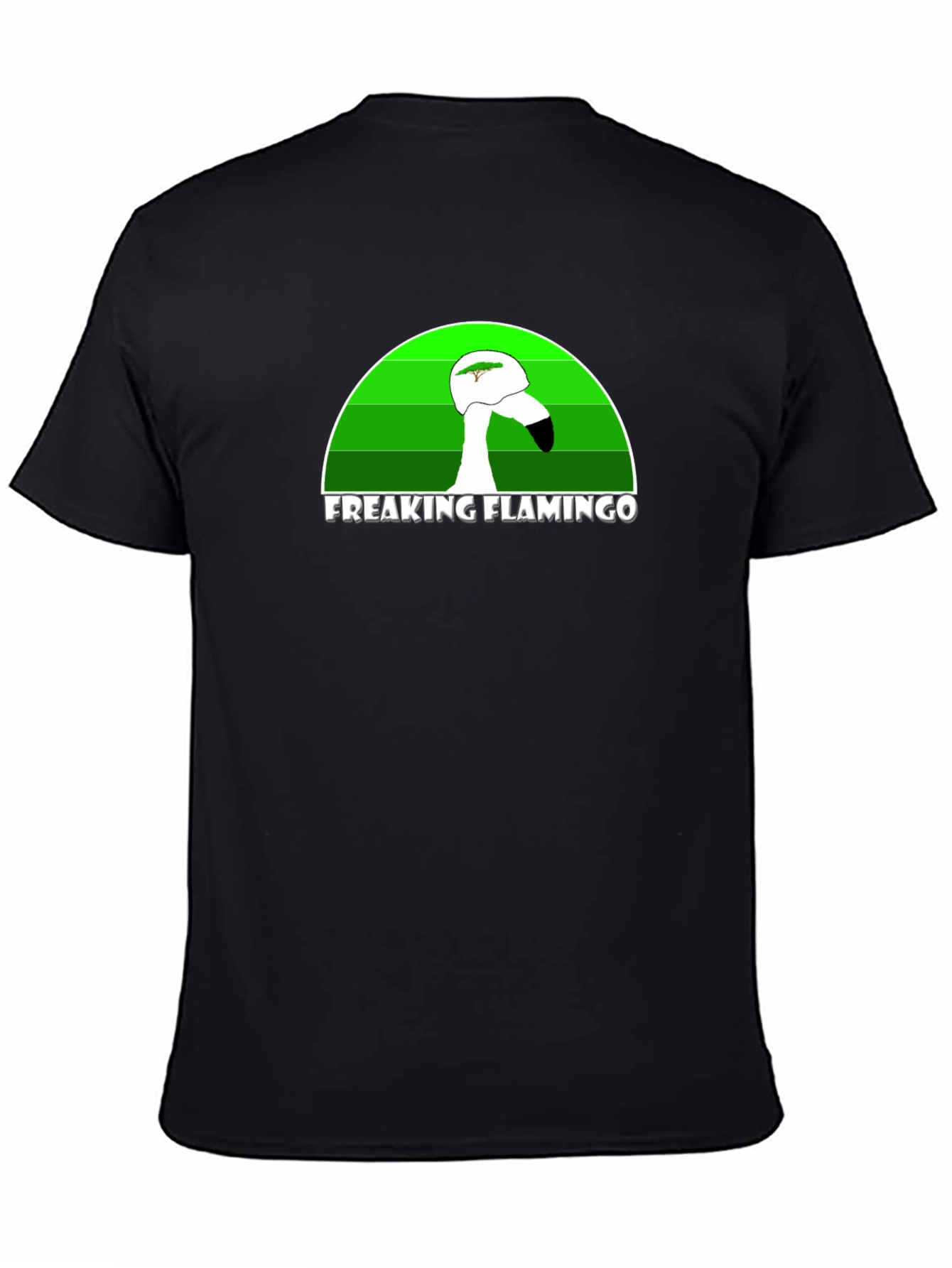 Freaking Flamingo Graphic T-Shirt