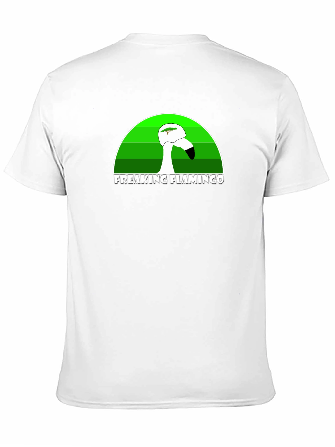 Freaking Flamingo Graphic T-Shirt