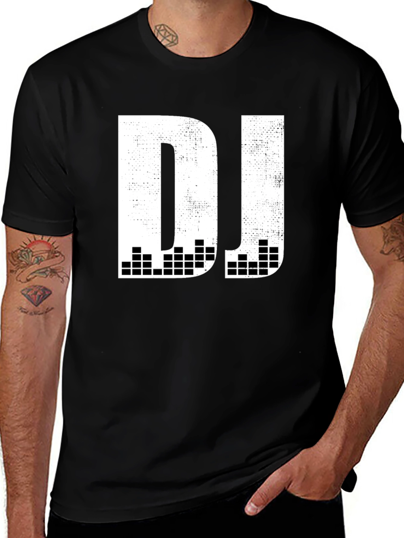 DJ Graphic Print T-Shirt
