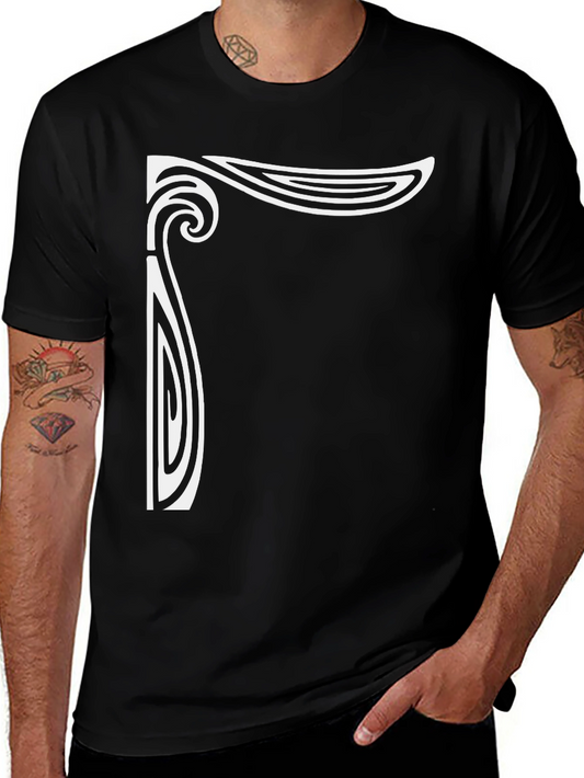 Modern Art Deco Style Graphic T-Shirt