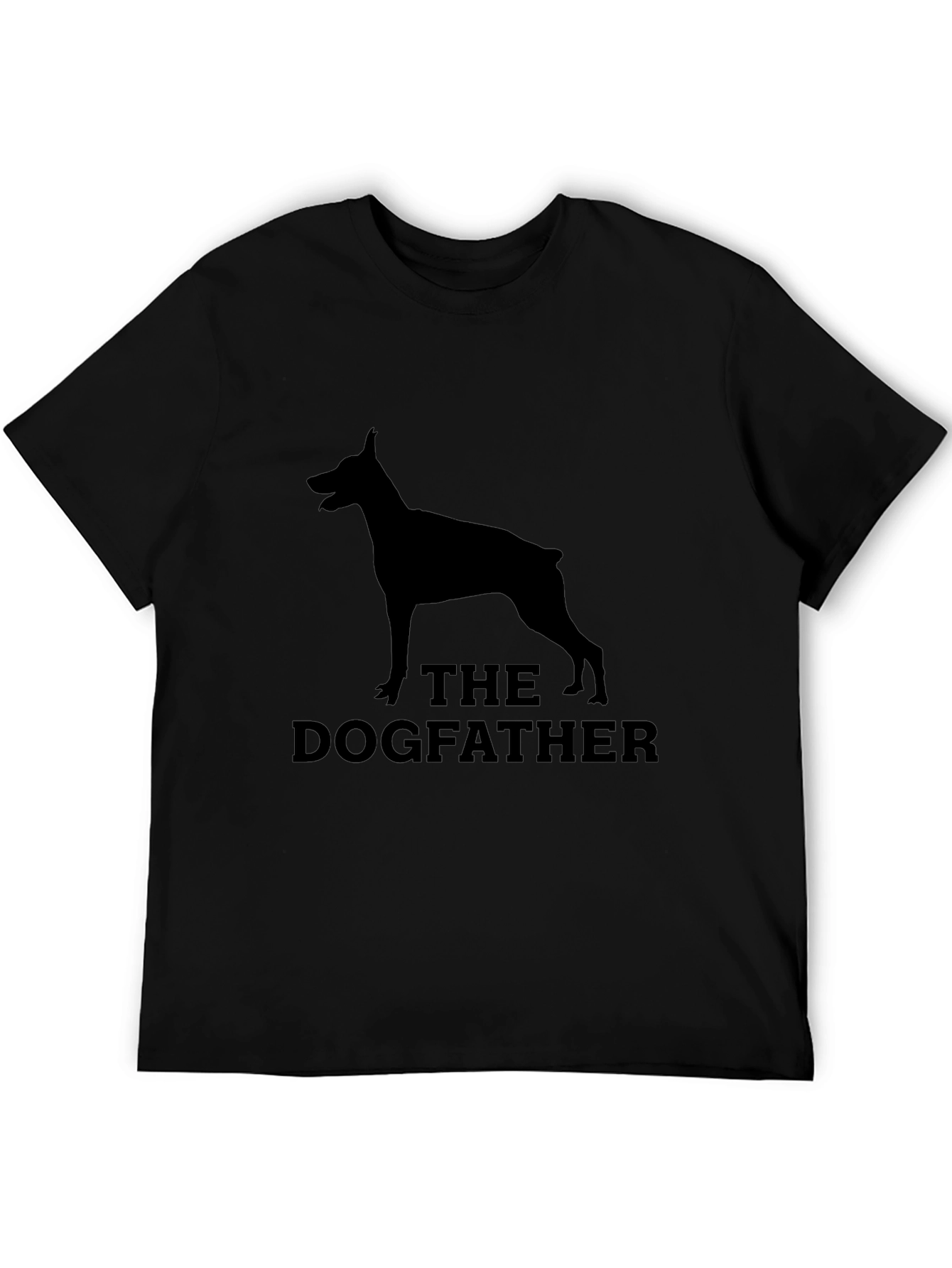 The Dogfather T-Shirt - Black Novelty Tee