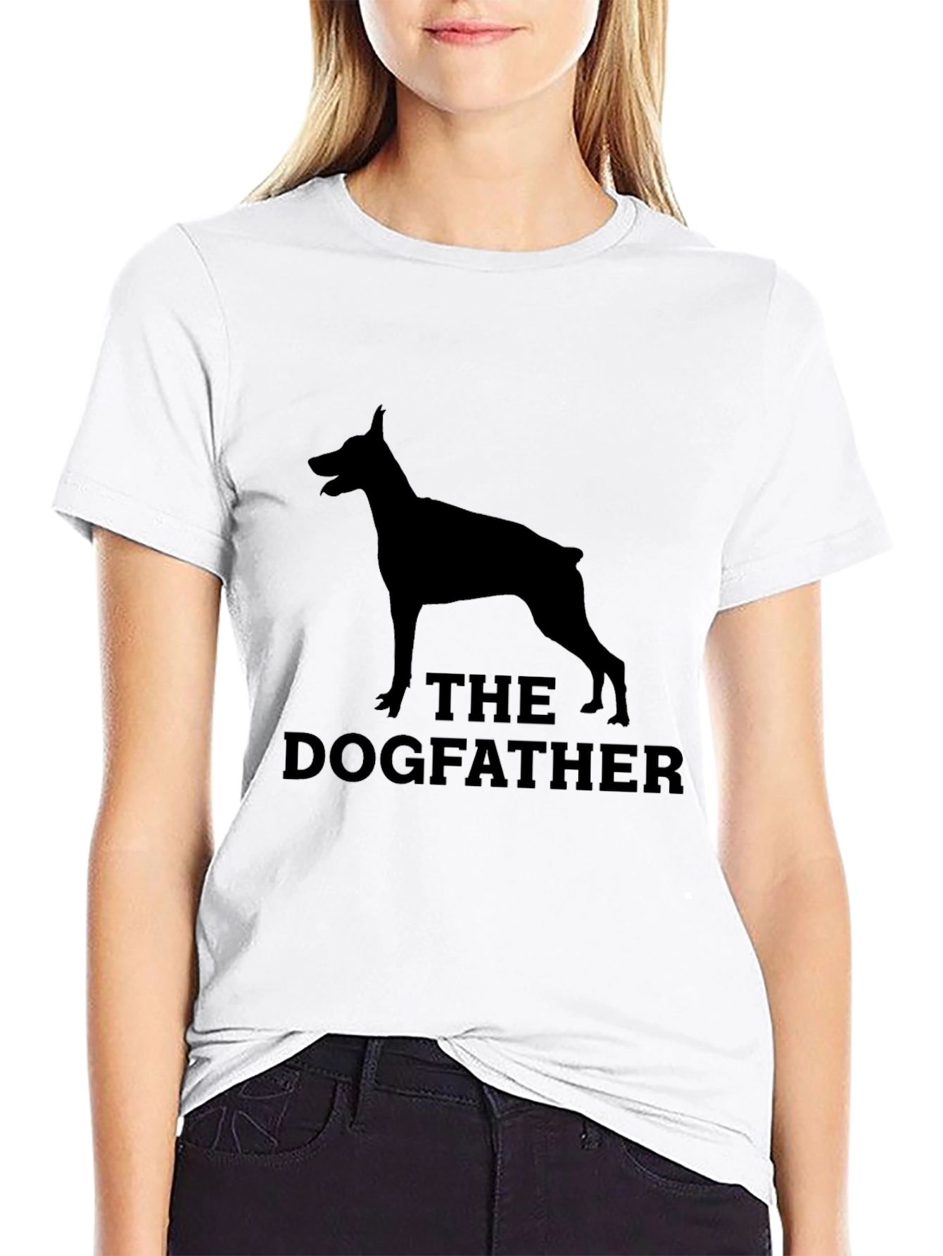 The Dogfather T-Shirt - Black Novelty Tee