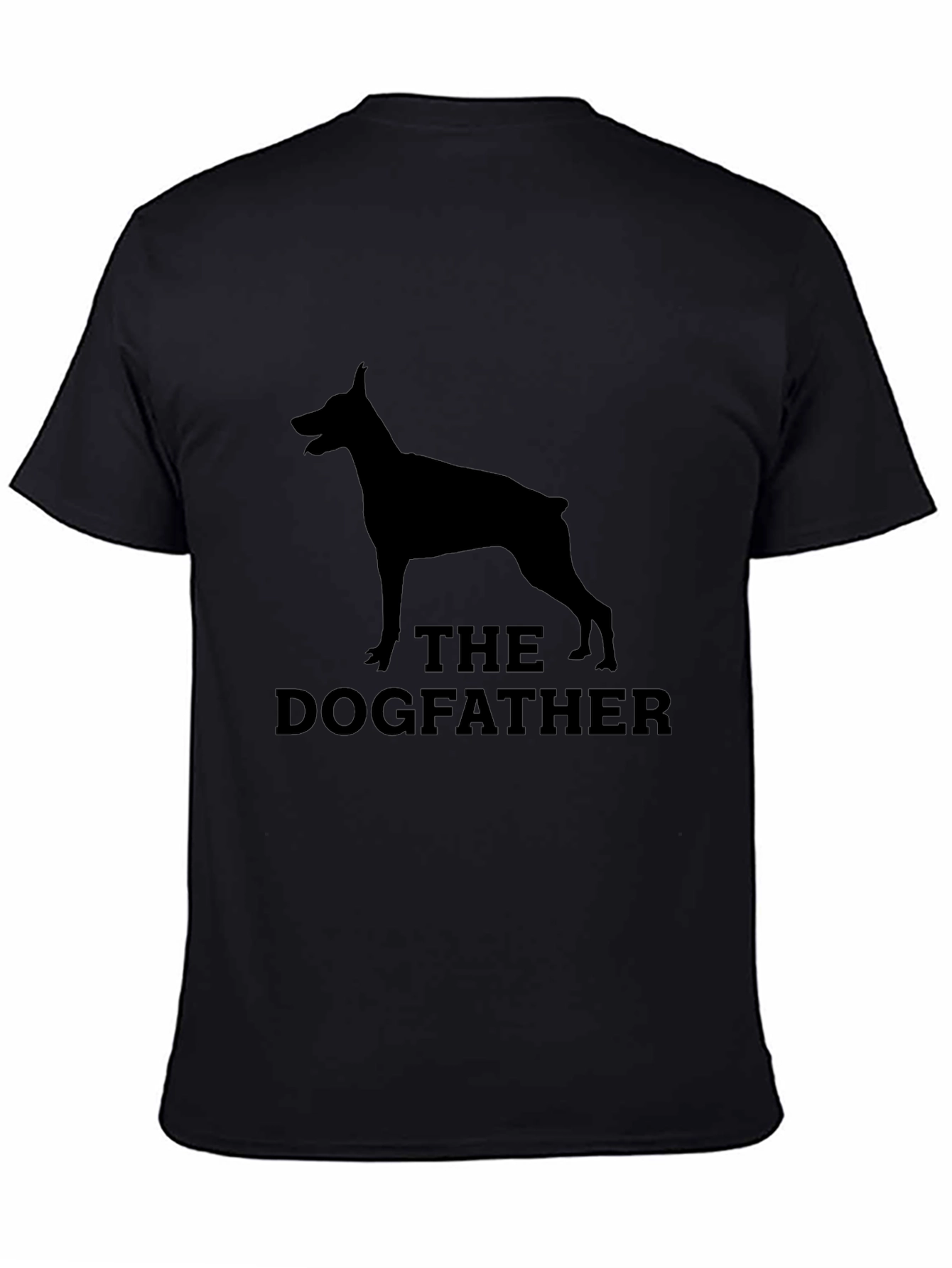The Dogfather T-Shirt - Black Novelty Tee