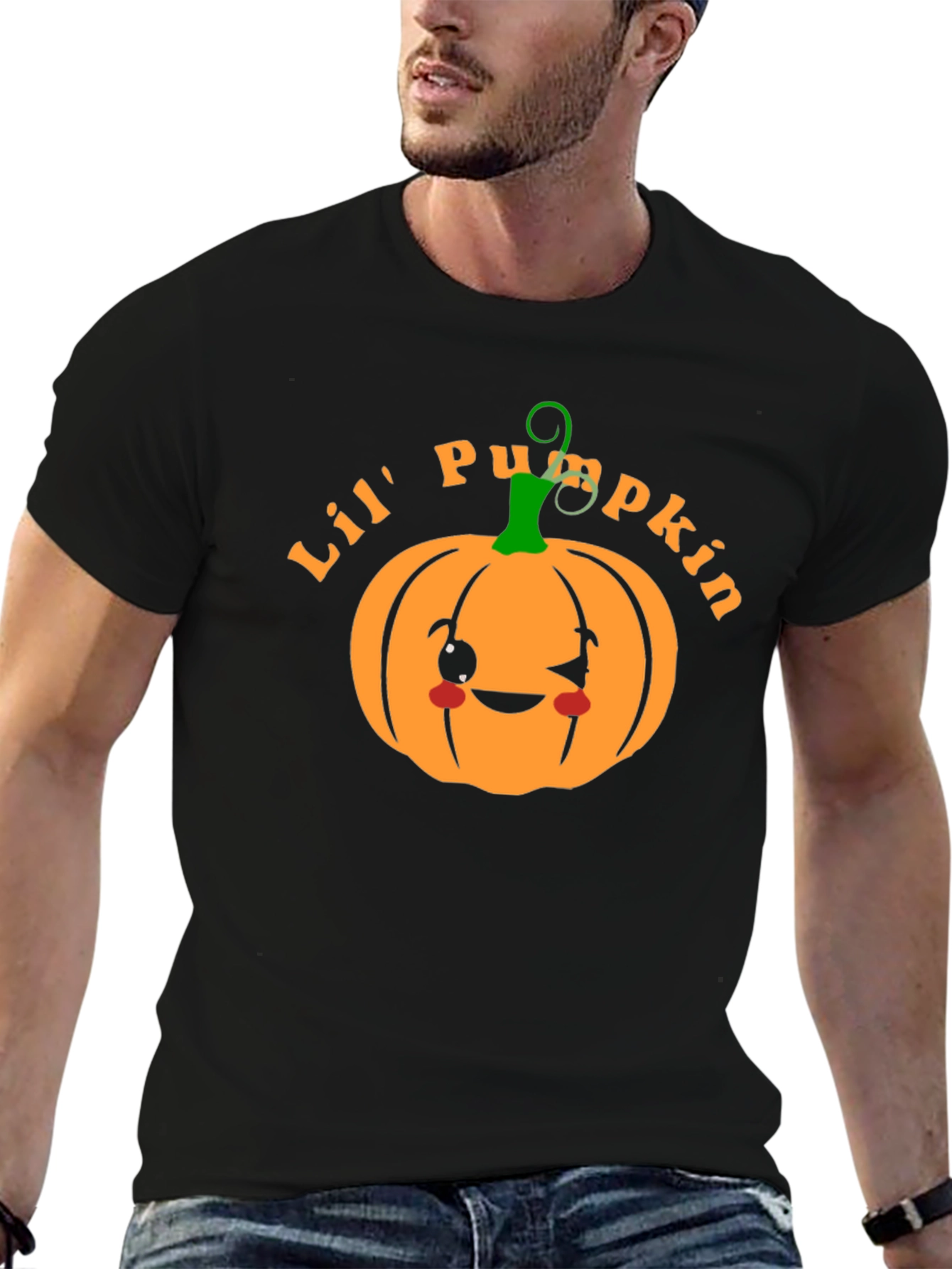 Lil Pumpkin T-Shirt - Cute Halloween Tee