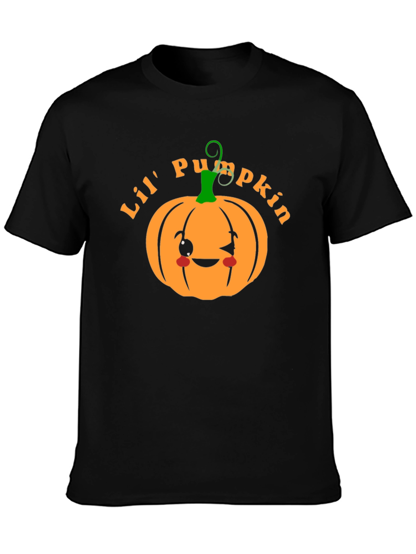 Lil Pumpkin T-Shirt - Cute Halloween Tee