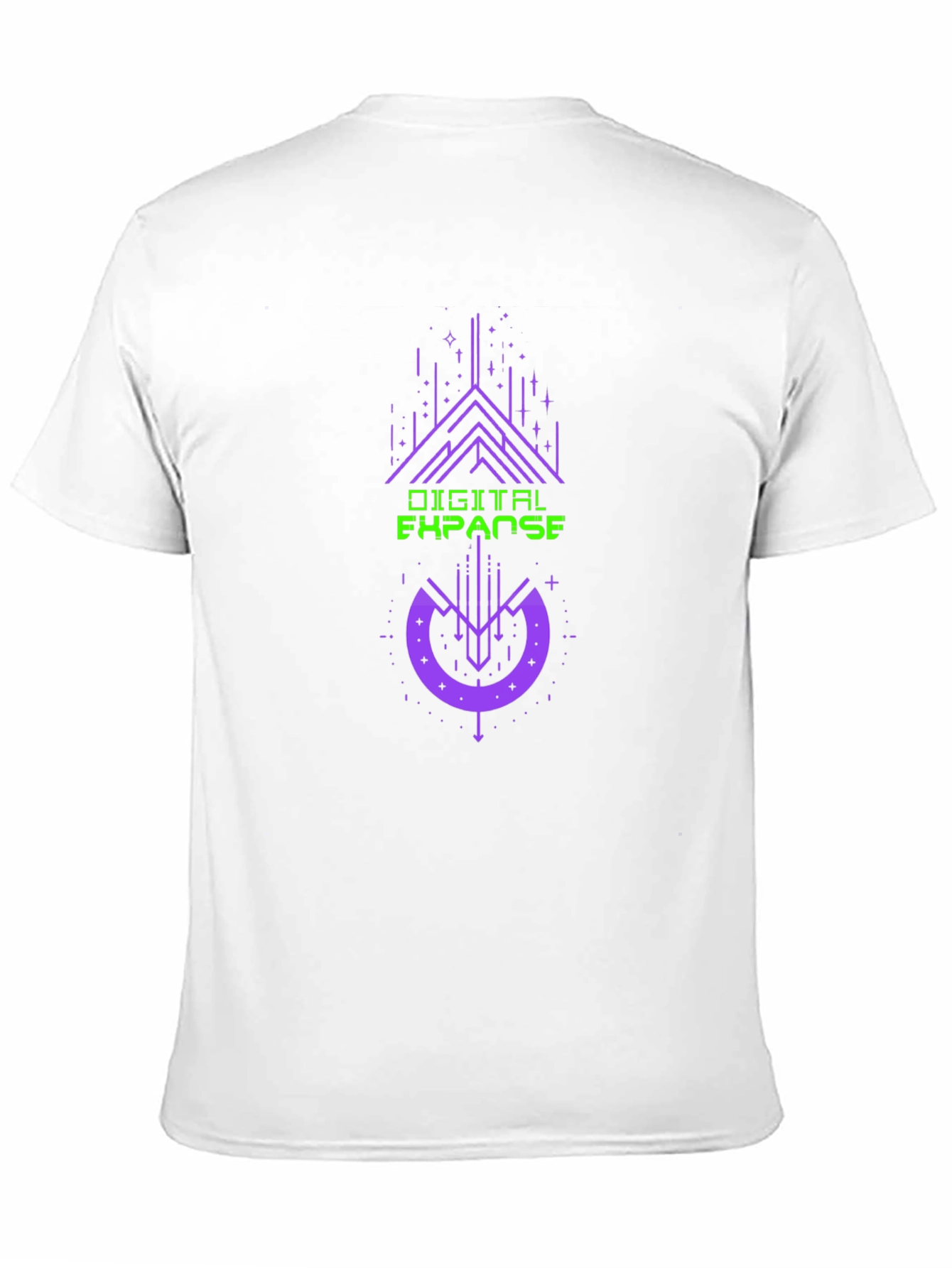 Digital Expanse Graphic Tee - Black