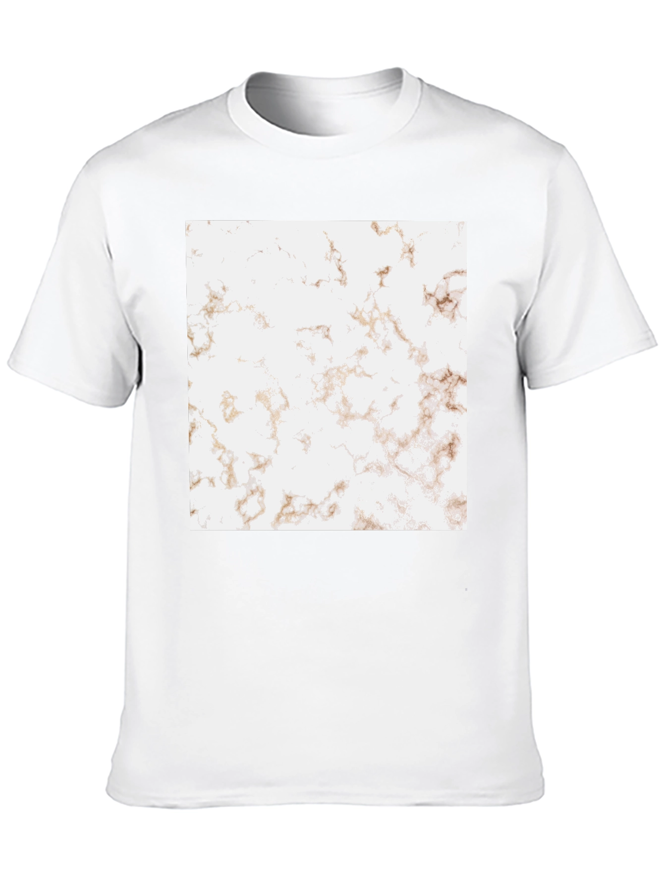 Marble Graphic Black T-Shirt