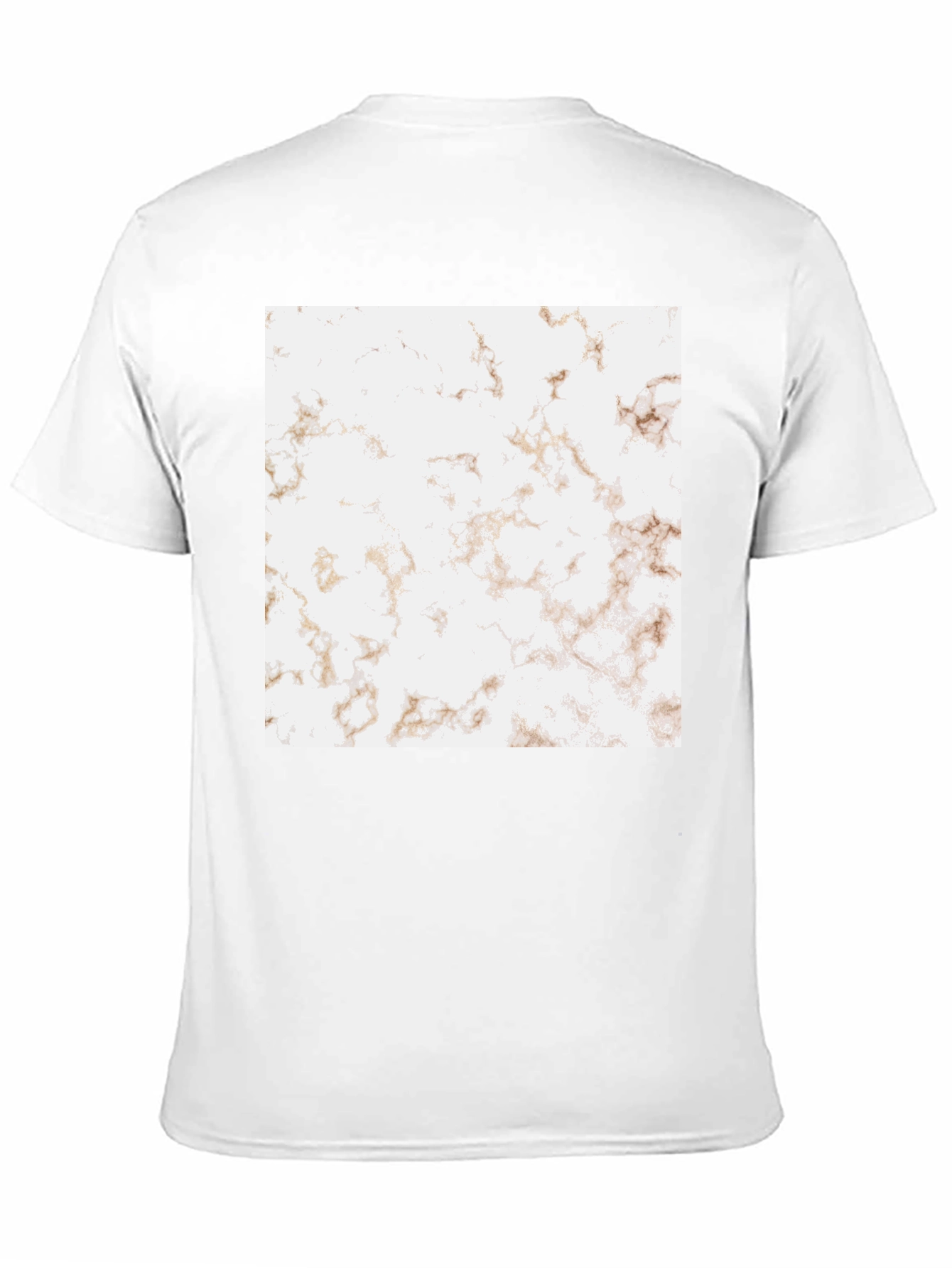 Marble Graphic Black T-Shirt