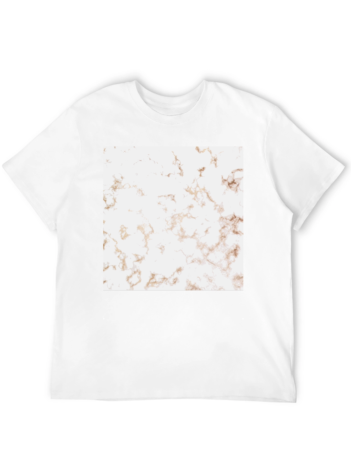 Marble Graphic Black T-Shirt