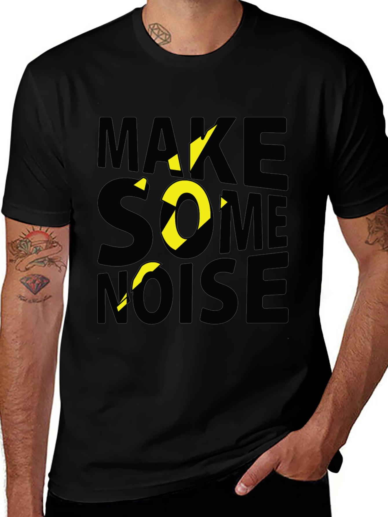 Make Some Noise Graphic T-Shirt