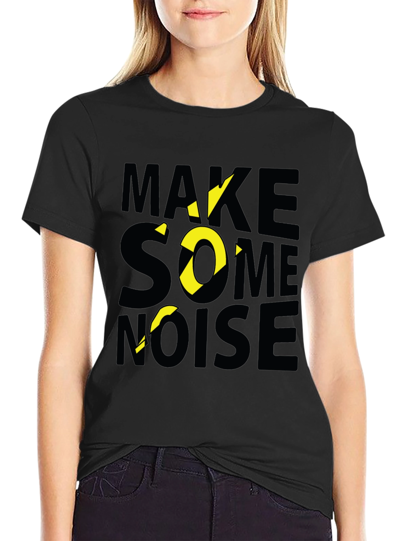 Make Some Noise Graphic T-Shirt