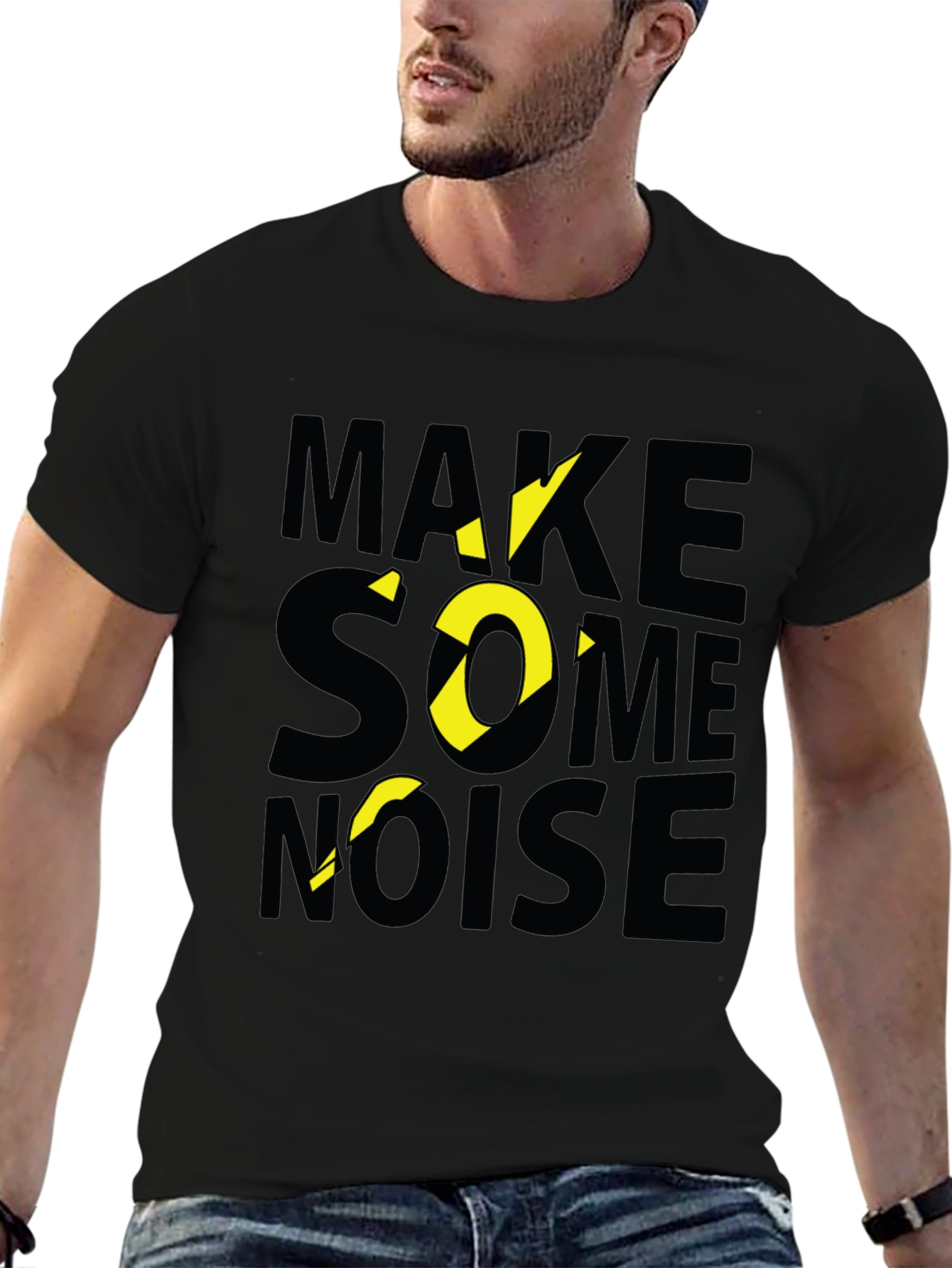 Make Some Noise Graphic T-Shirt