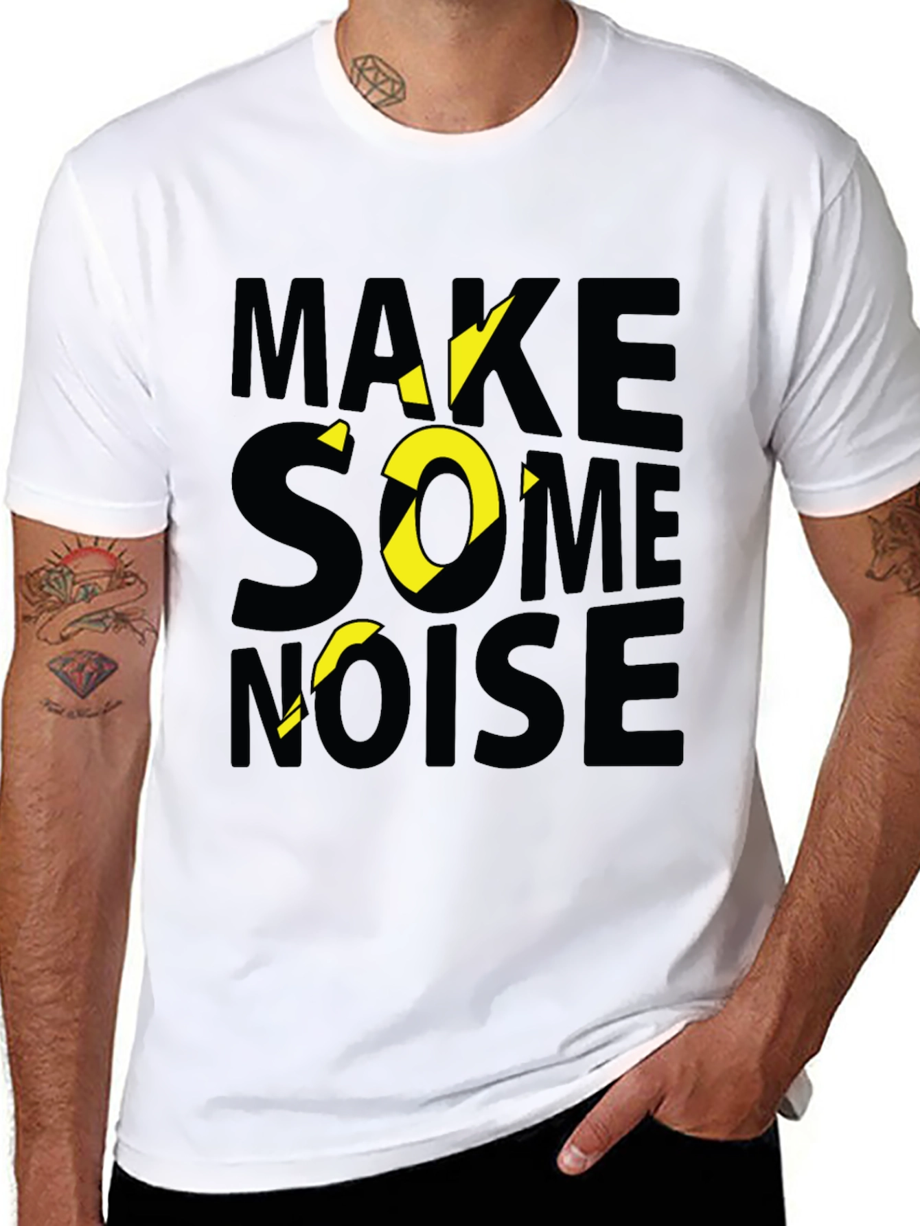 Make Some Noise Graphic T-Shirt