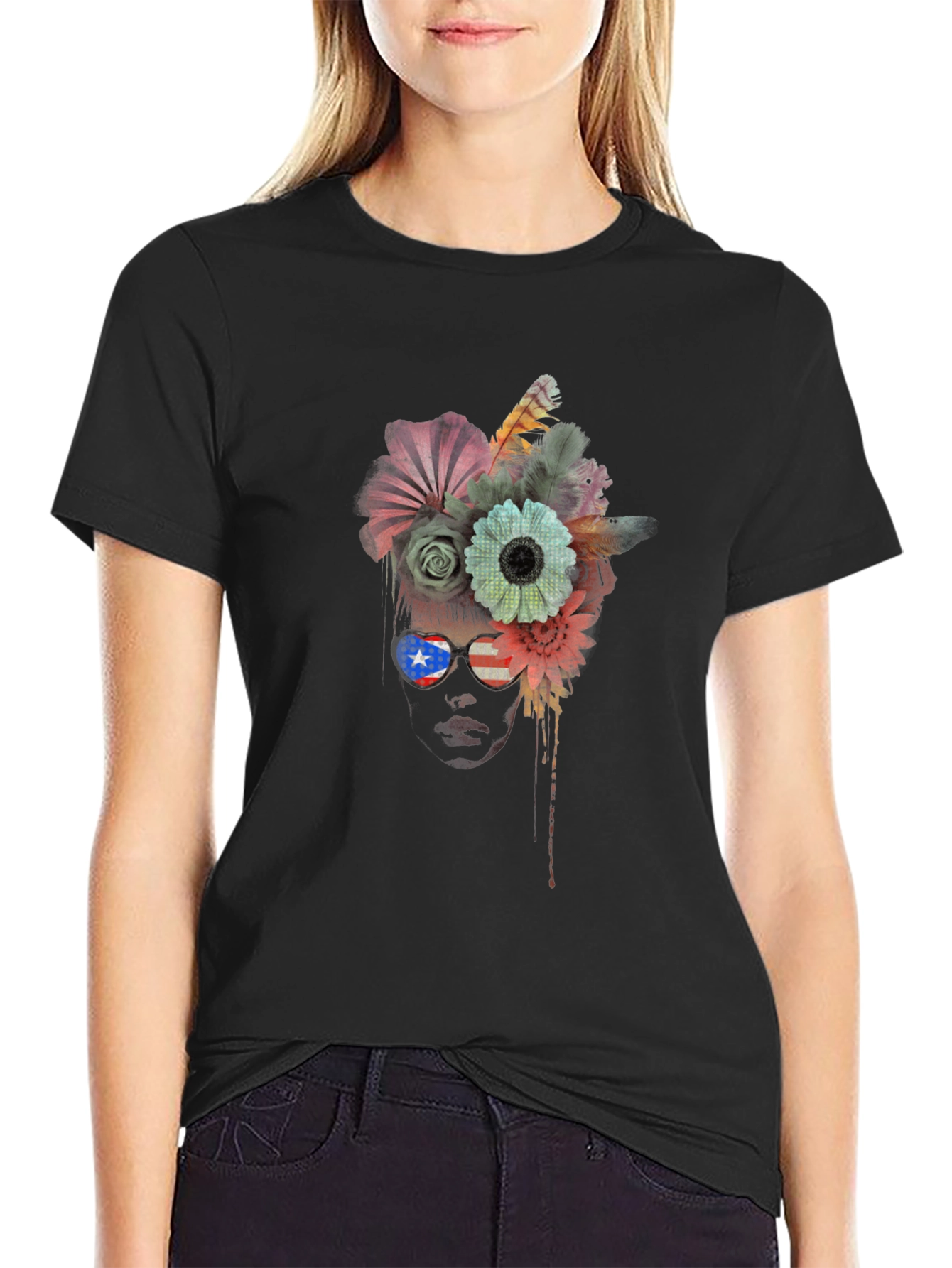 Floral Puerto Rico T-Shirt