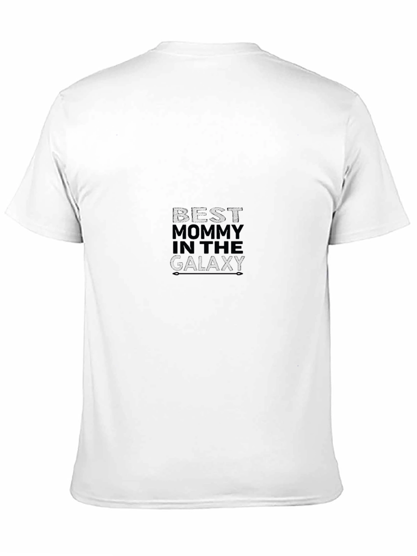 Best Mommy in the Galaxy Black T-Shirt