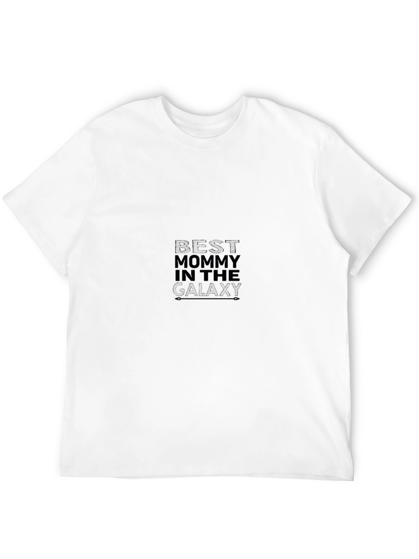 Best Mommy in the Galaxy Black T-Shirt